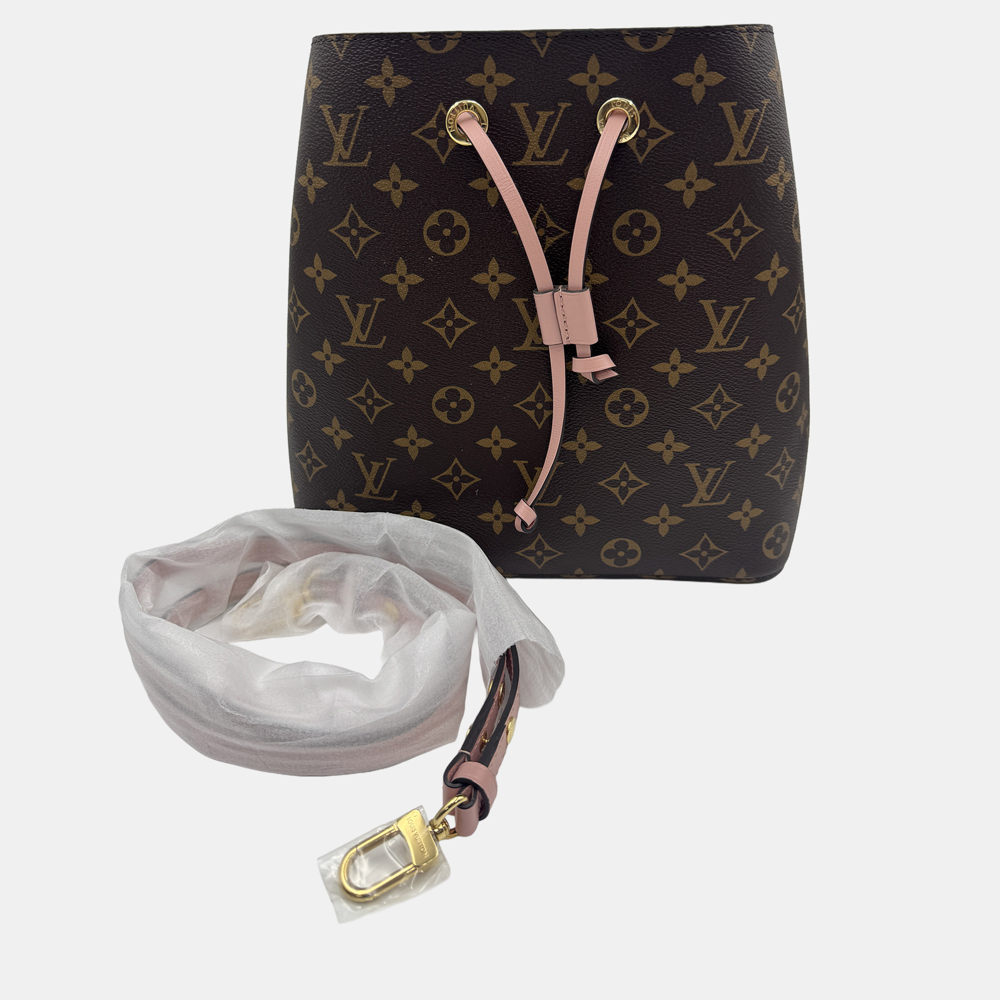 

Louis Vuitton Monogram Canvas NeoNoe MM Bag pink, Brown