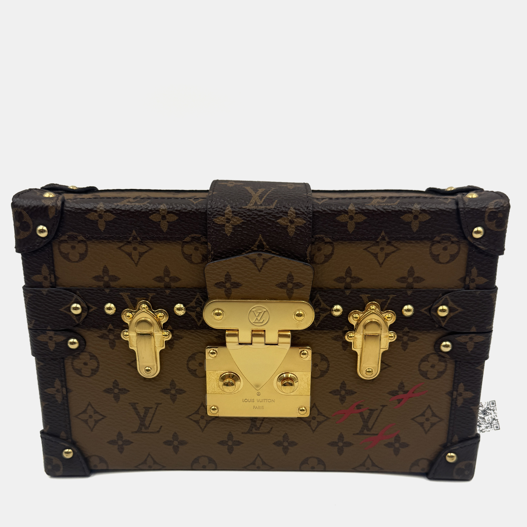 

Louis Vuitton Brown Monogram Canvas Petite Malle Bag