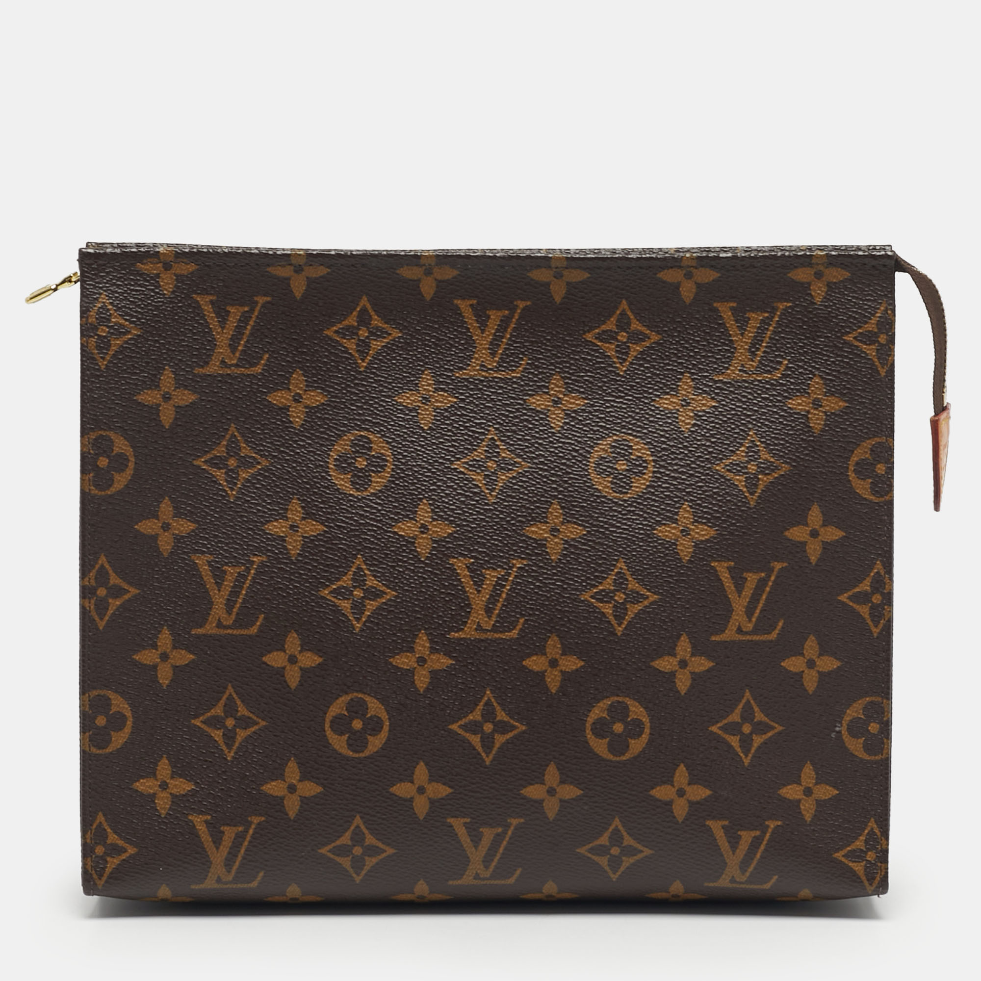 

Louis Vuitton Monogram Canvas Toiletry Pouch 26, Brown