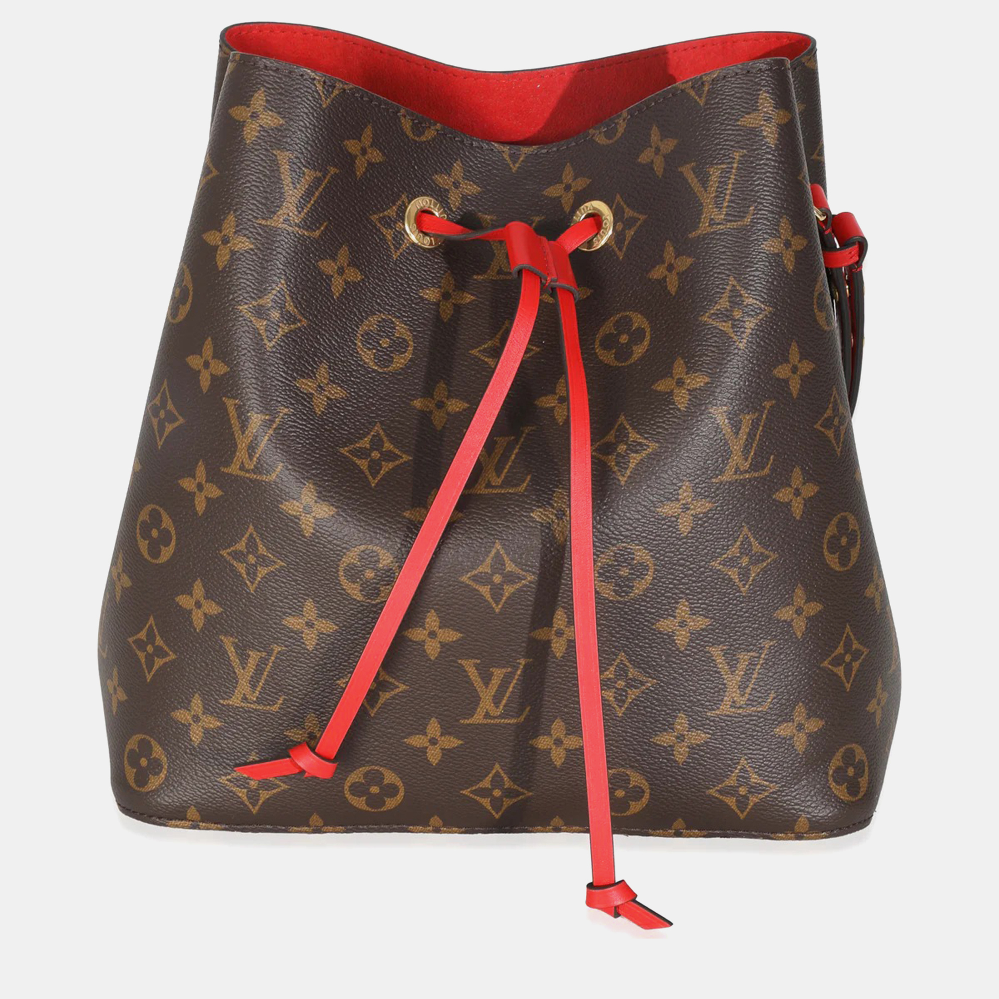 

Louis Vuitton Coquelicot Monogram Canvas Neonoe MM, Brown