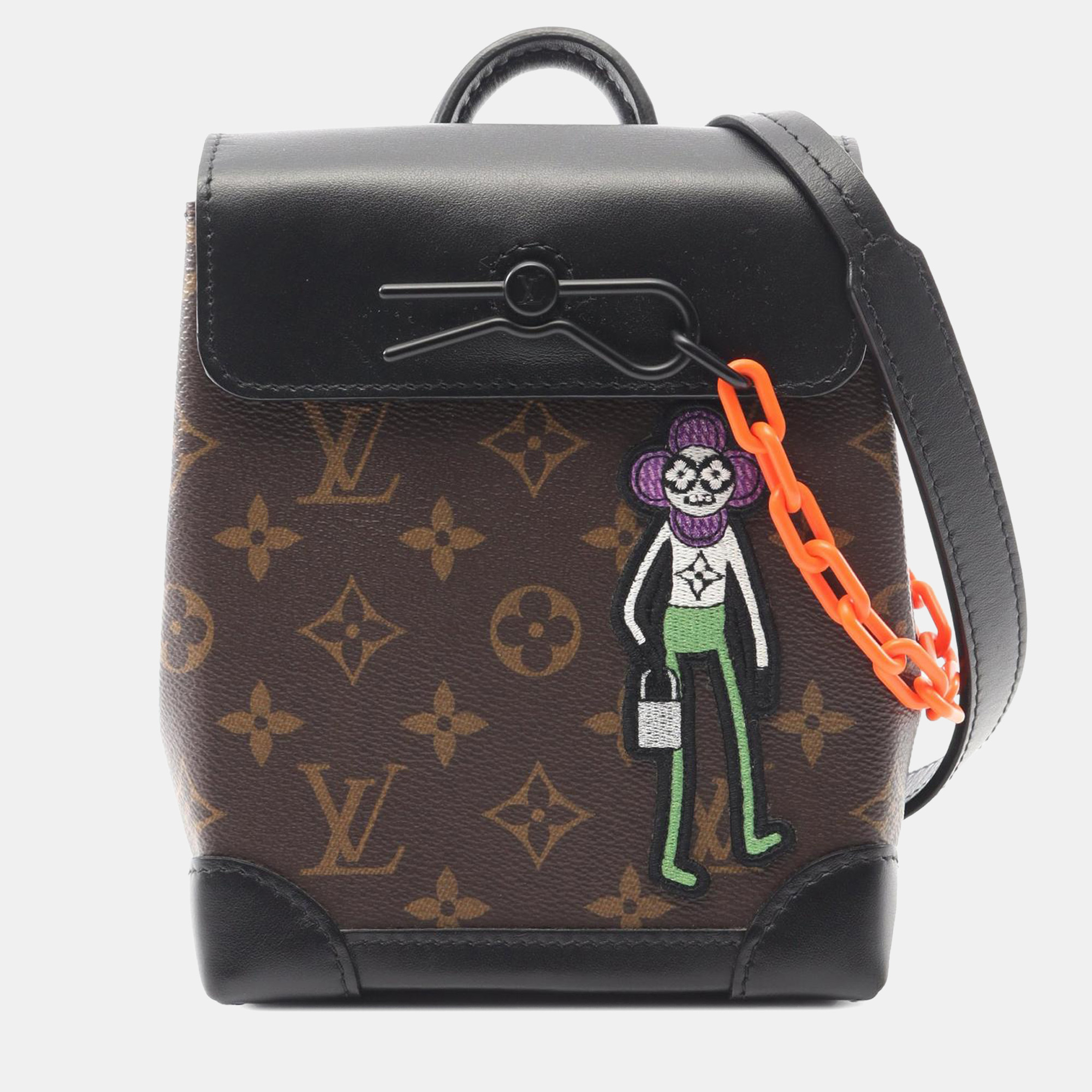 

Louis Vuitton Black/Brown Monogram Zoom with Friends Steamer