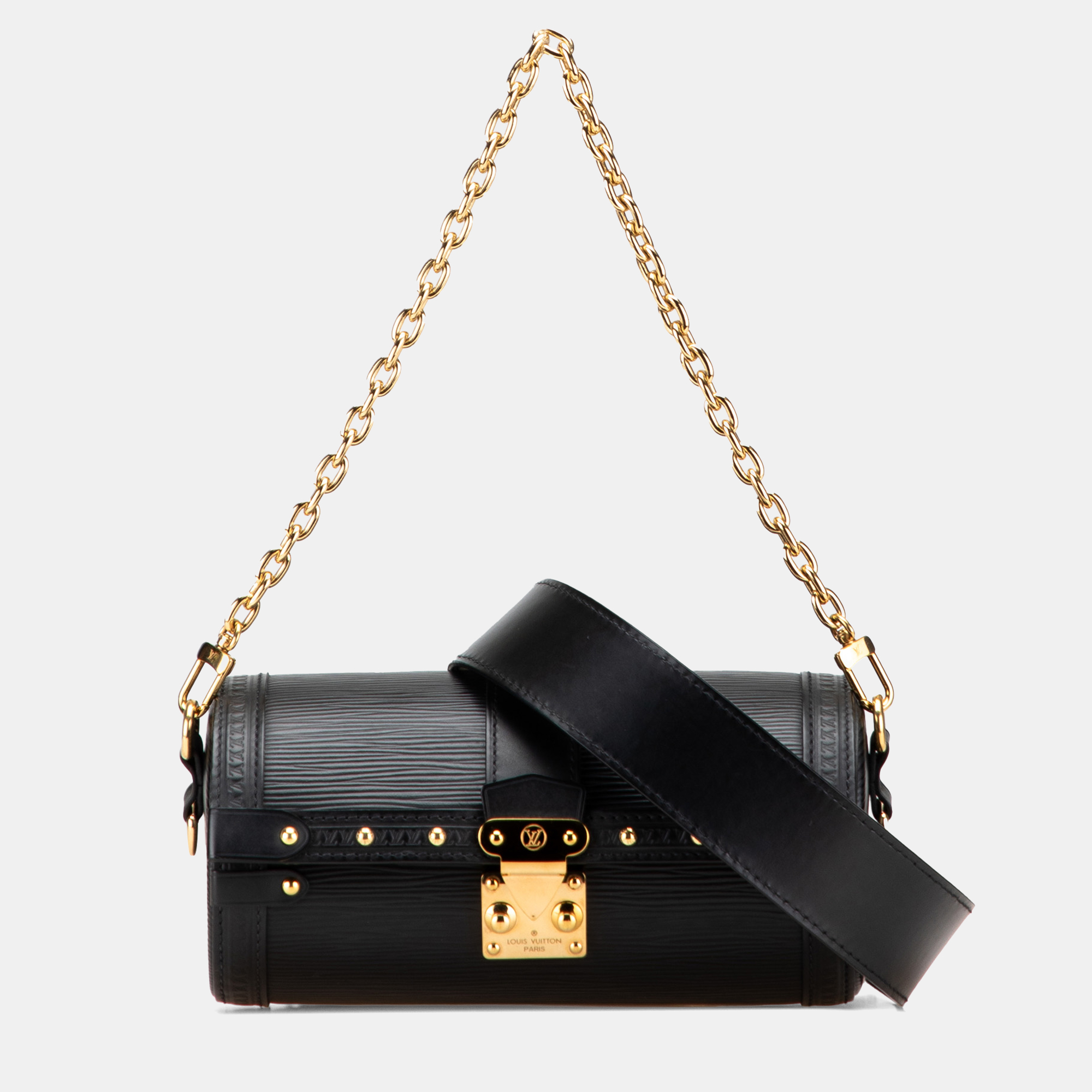 

Louis Vuitton Black Epi Papillon Trunk