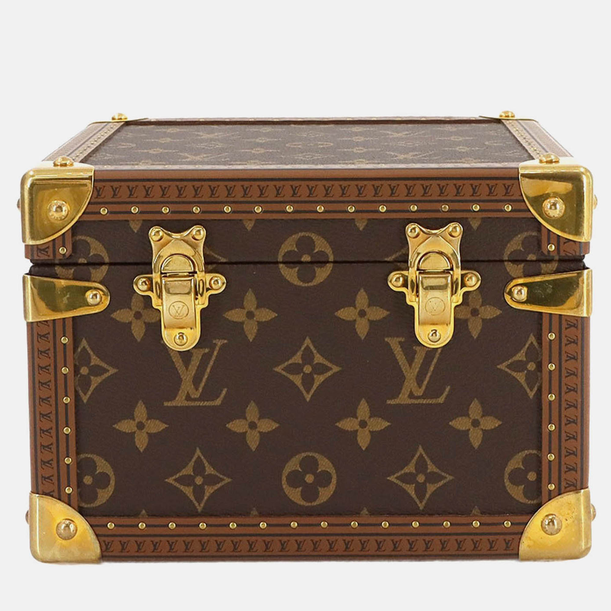 

Louis Vuitton Brown Monogram Pyramid Trunk