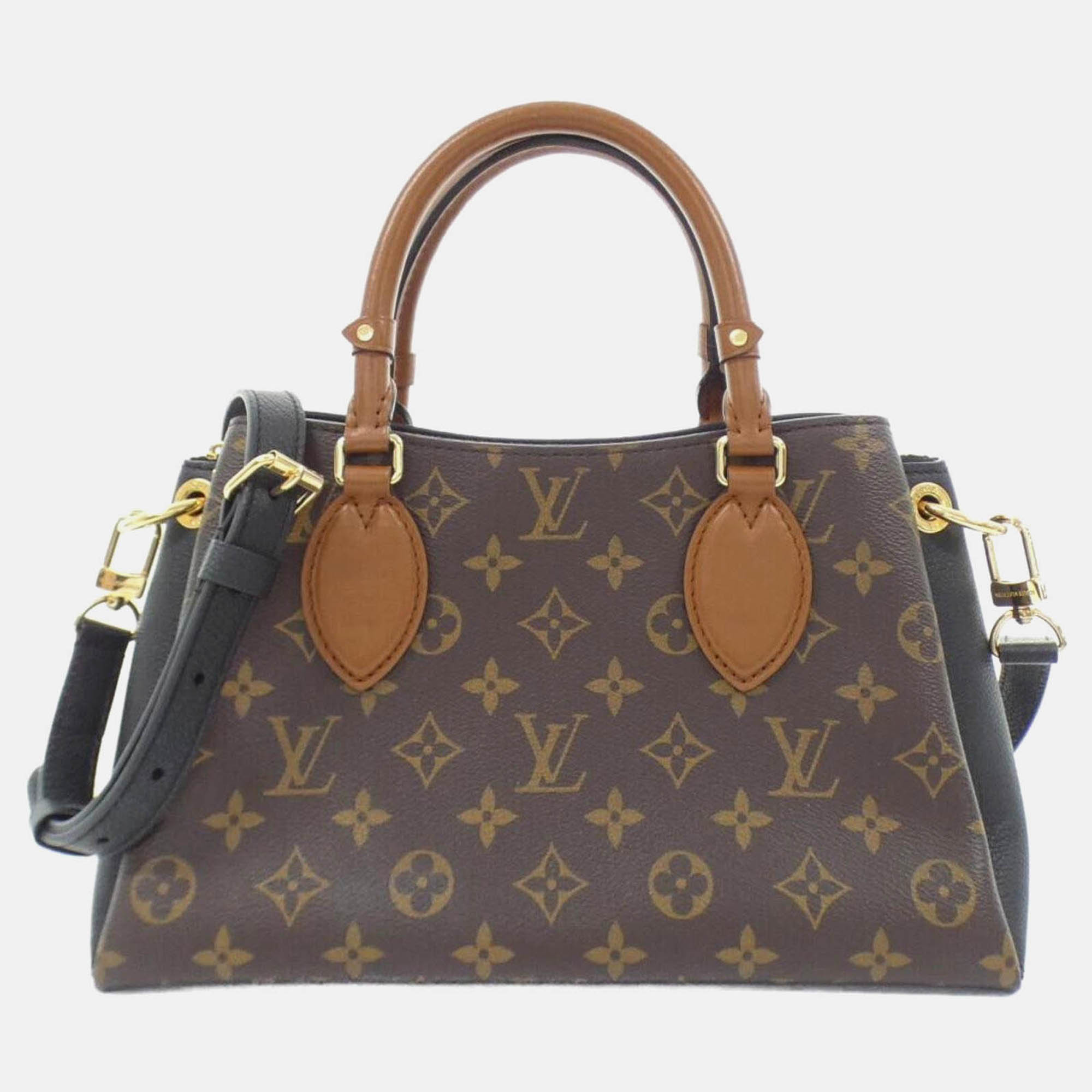 

Louis Vuitton Vendome BB Monogram Canvas Top Handle Bag, Black