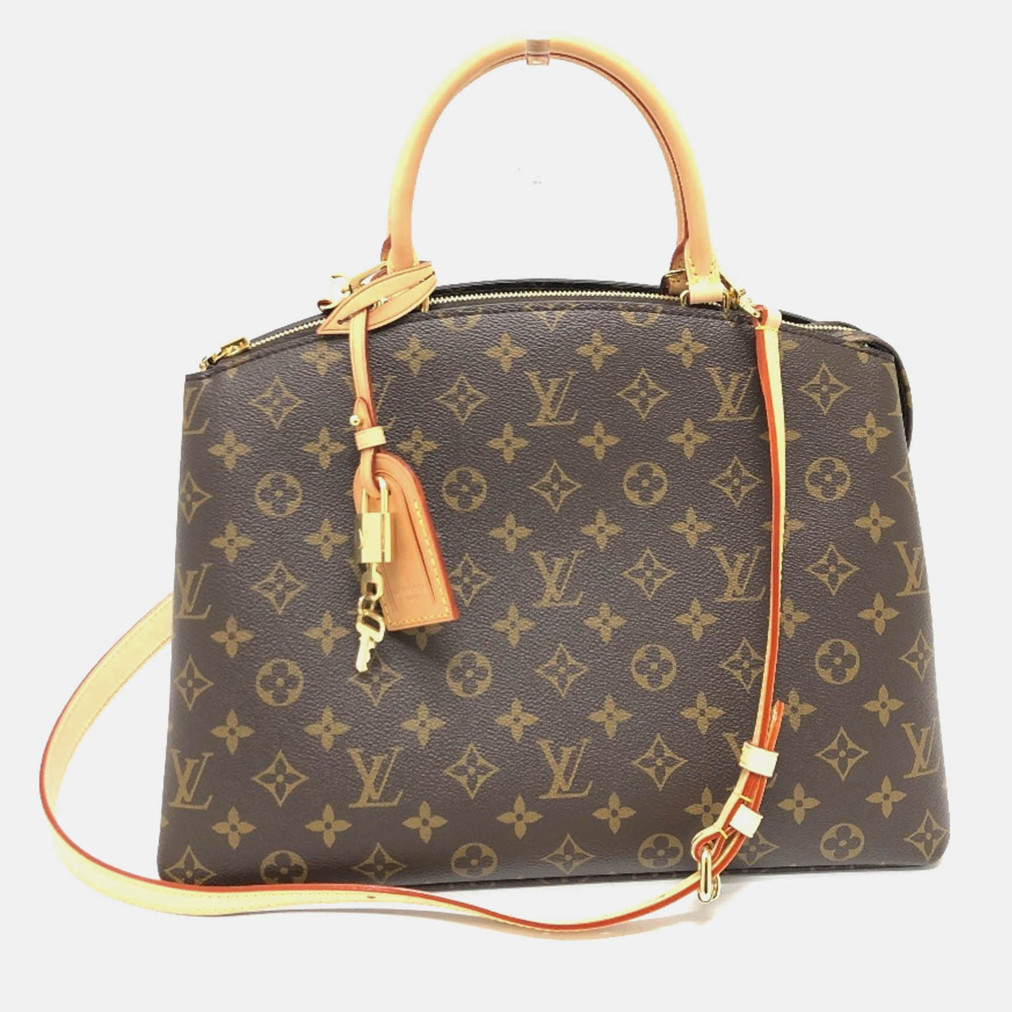 

Louis Vuitton Grand Palais MM Brown Monogram Canvas Top Handle Bag