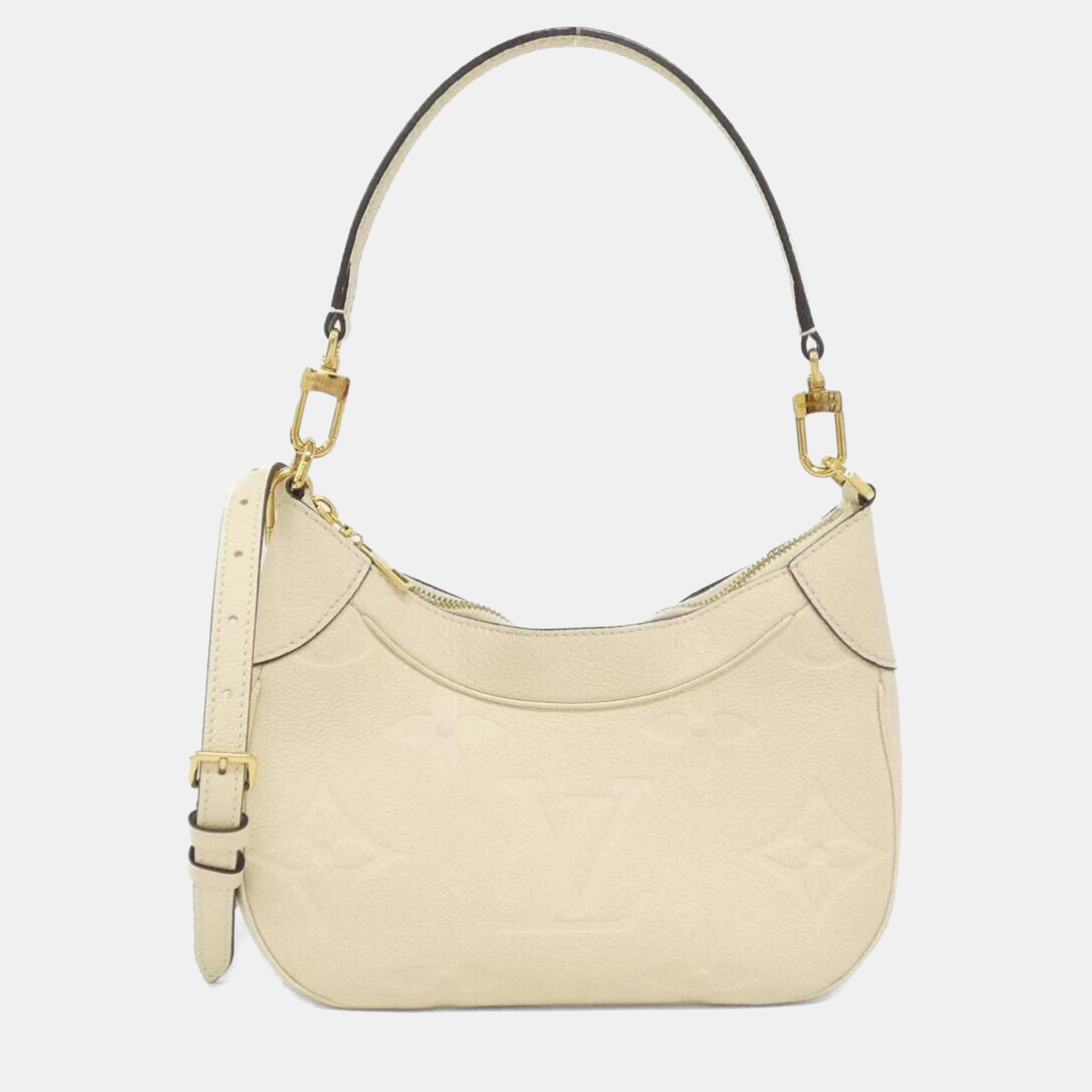 

Louis Vuitton Bagatelle Cream Monogram Empreinte Leather Shoulder Bag