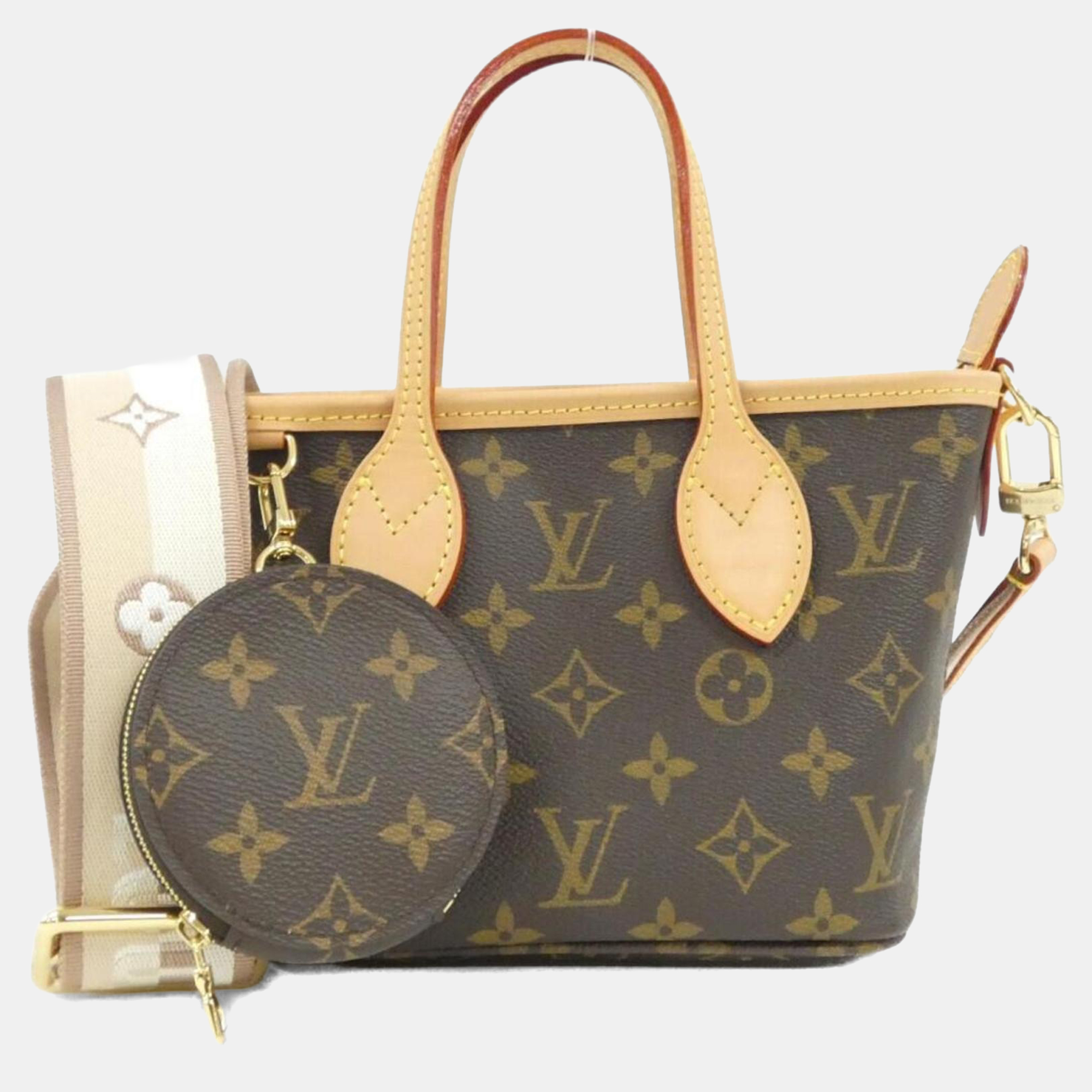 

Louis Vuitton Monogram Neverfull Bb Handbag, Brown