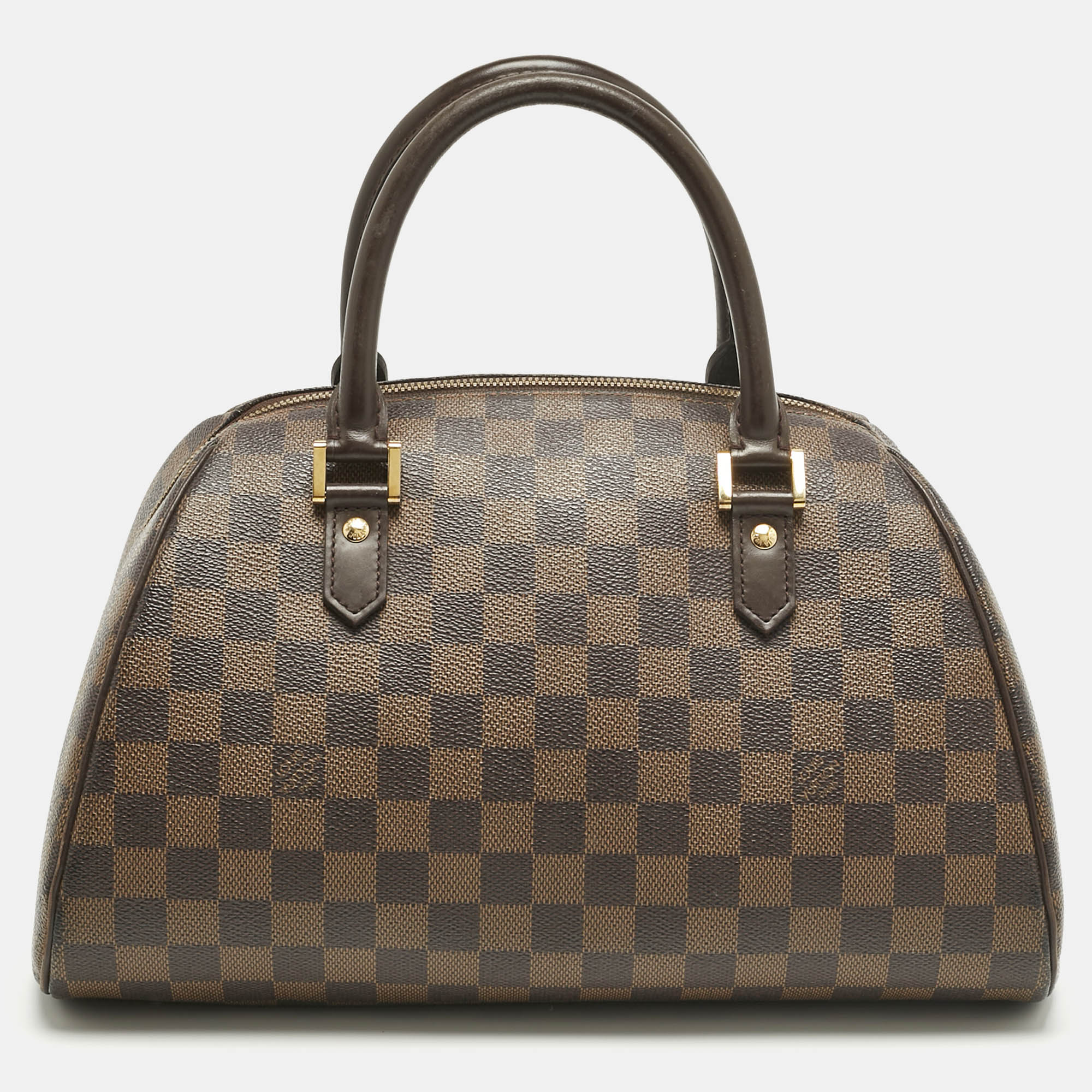 

Louis Vuitton Damier Ebene Canvas Ribera MM Bag, Brown