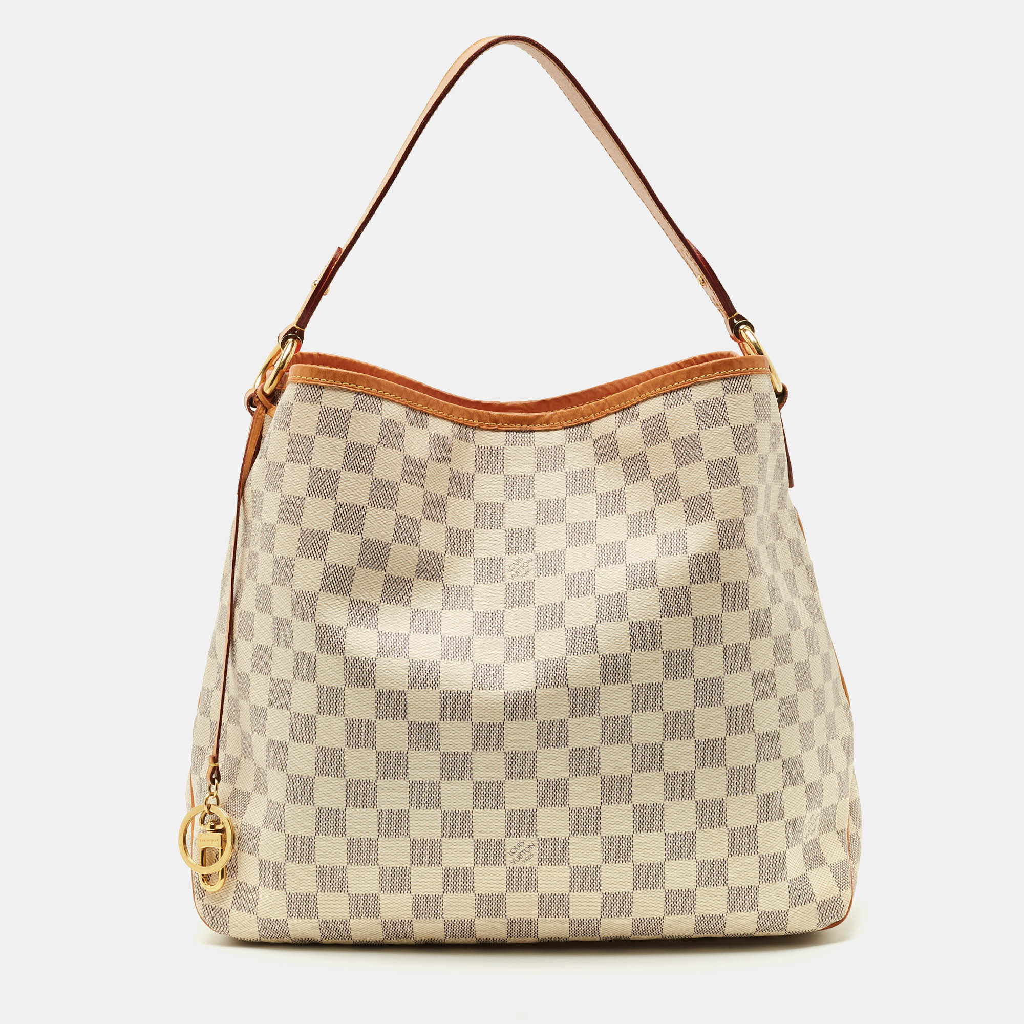 

Louis Vuitton Damier Azur Canvas Delightful MM Bag, Grey