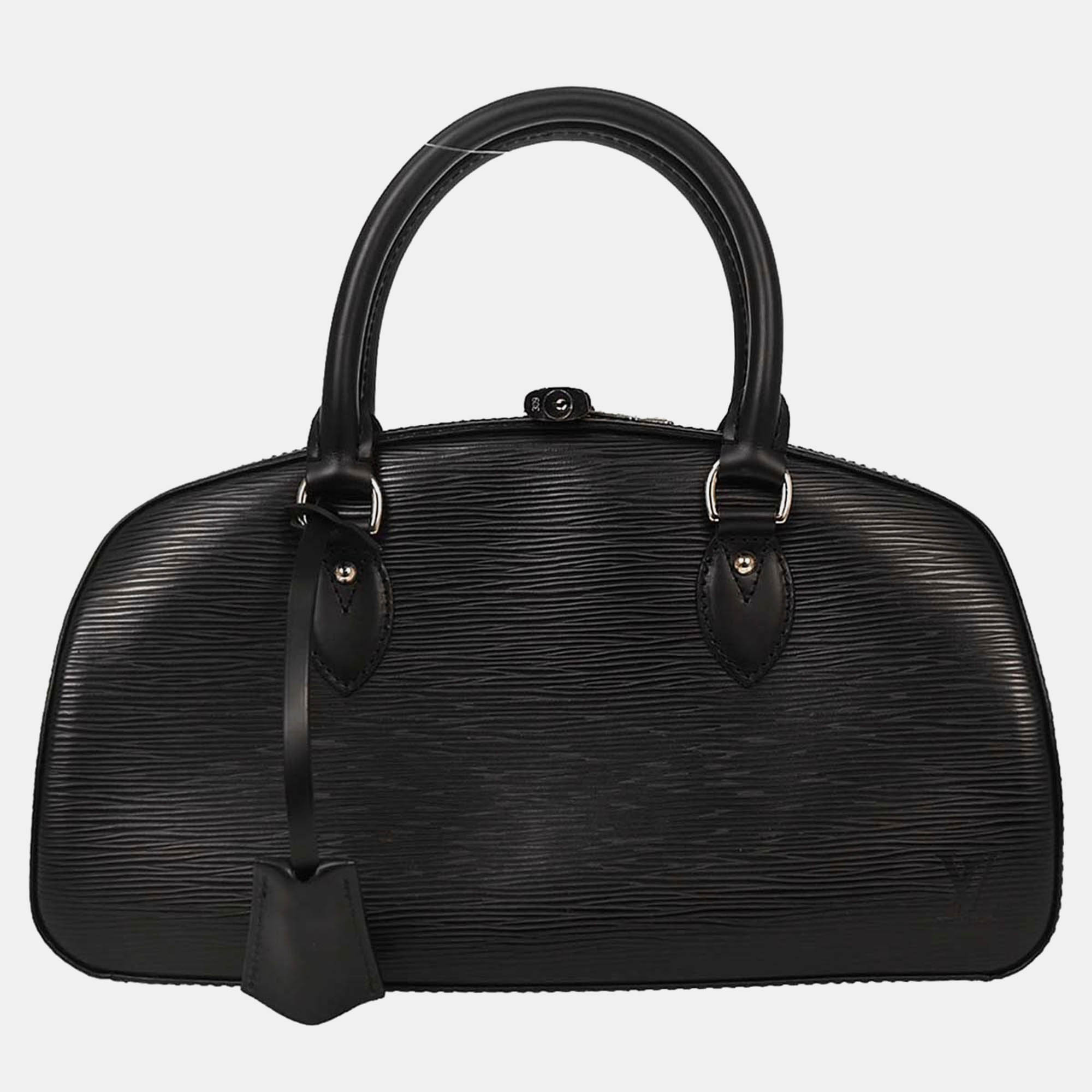 

Louis Vuitton Black Epi Jasmin Handbag