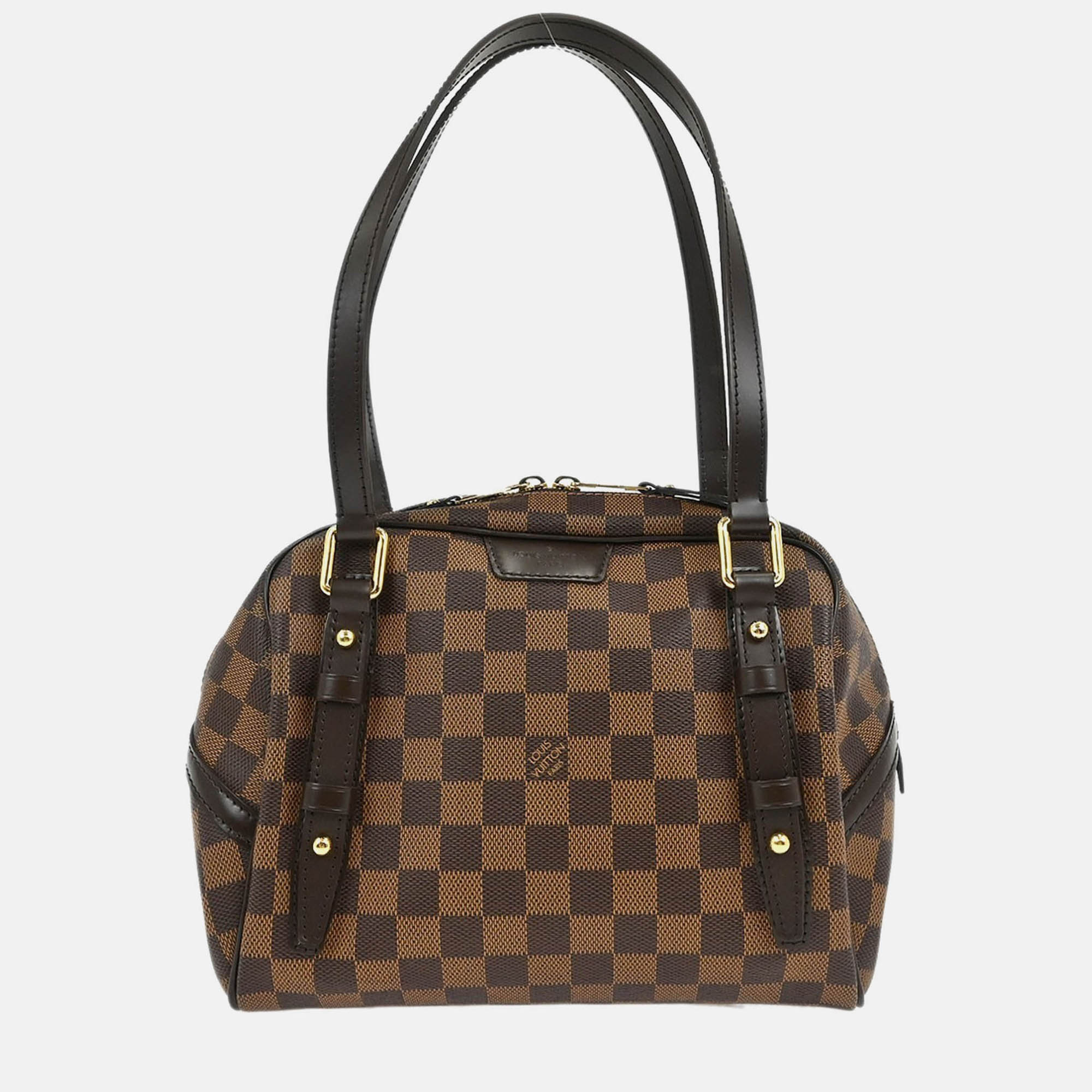 

Louis Vuitton Rivington PM Damier Ebene Coated Canvas Shoulder Bag, Brown
