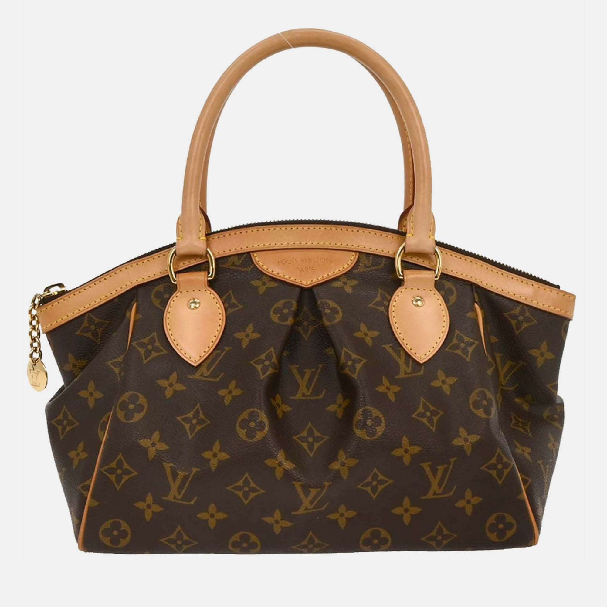 

Louis Vuitton Monogram Tivoli PM Brown Coated Canvas Shoulder Bag