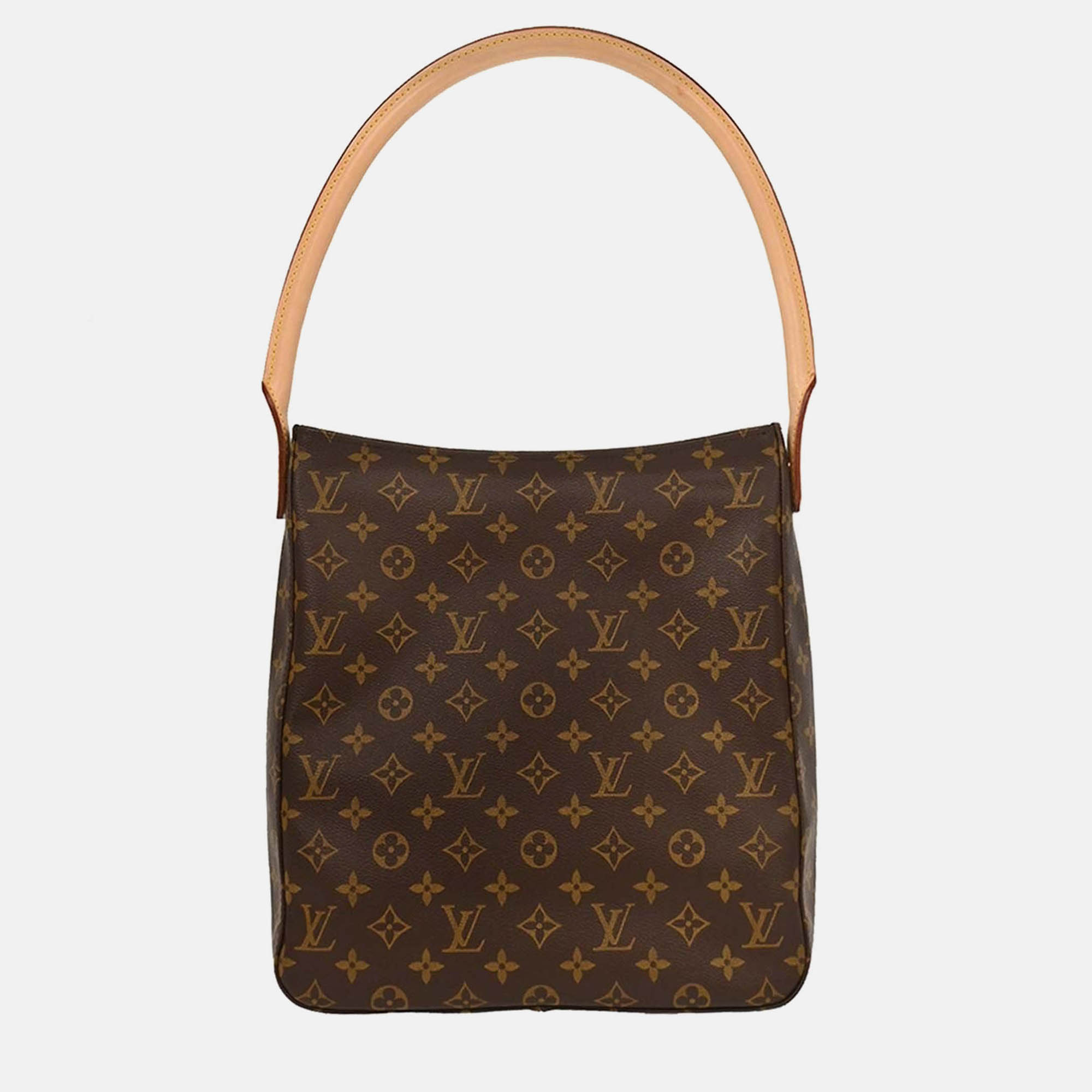 

Louis Vuitton Monogram Looping GM Brown Coated Canvas Shoulder Bag