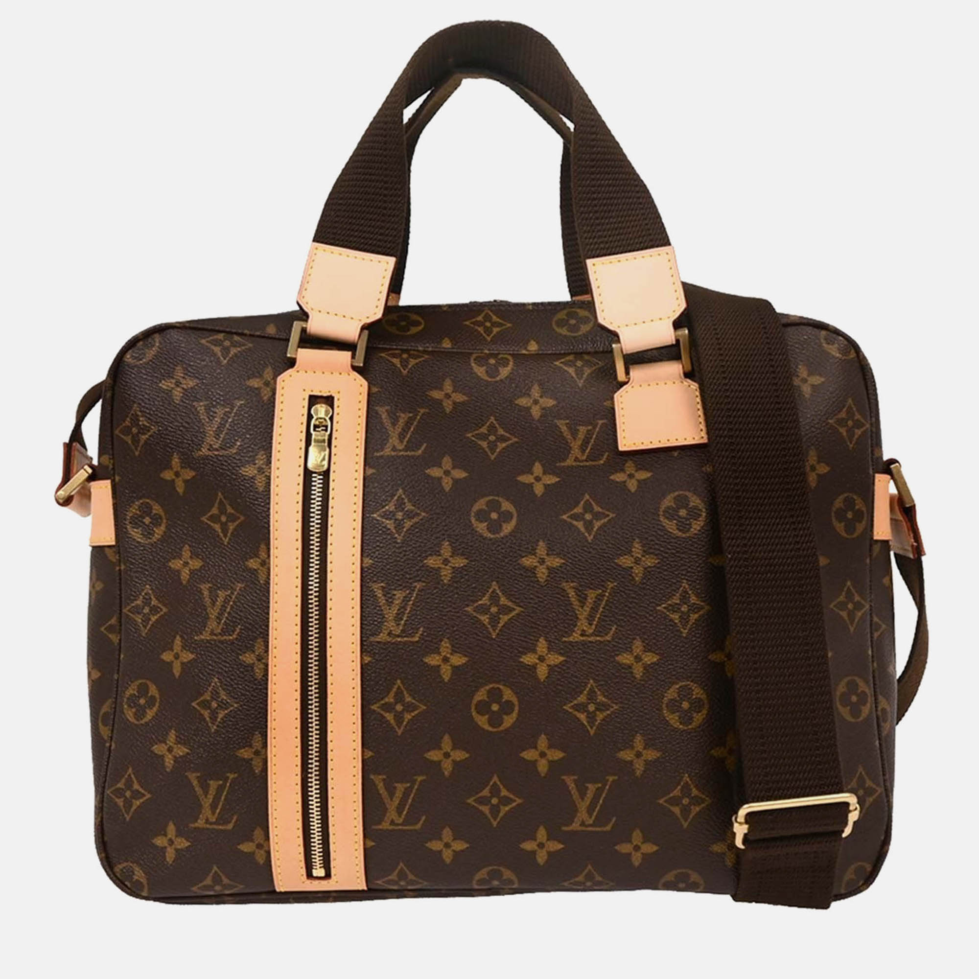 

Louis Vuitton Bosphore Brown Monogram Coated Canvas Business Bag