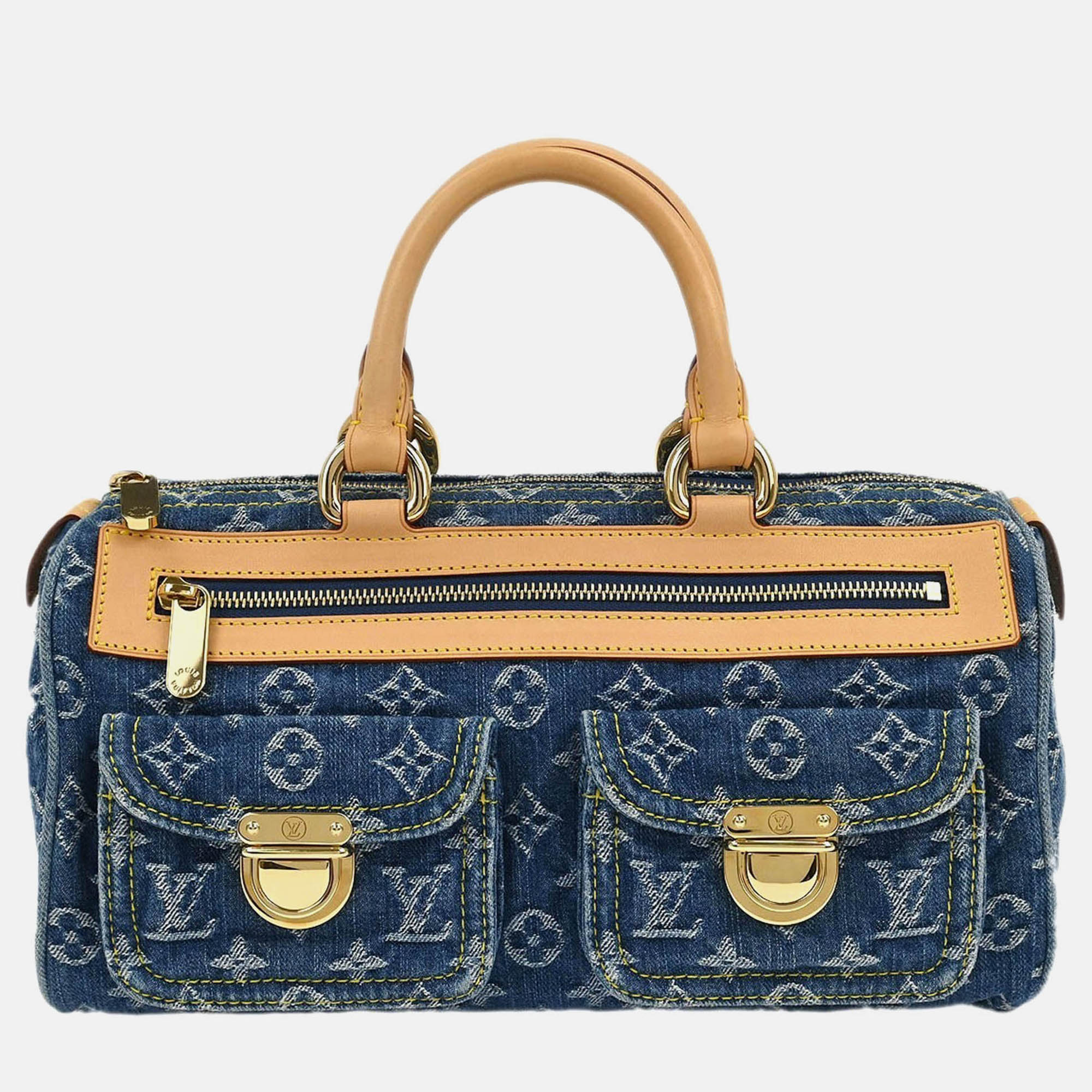 

Louis Vuitton Blue Monogram Denim Neo Speedy Handbag