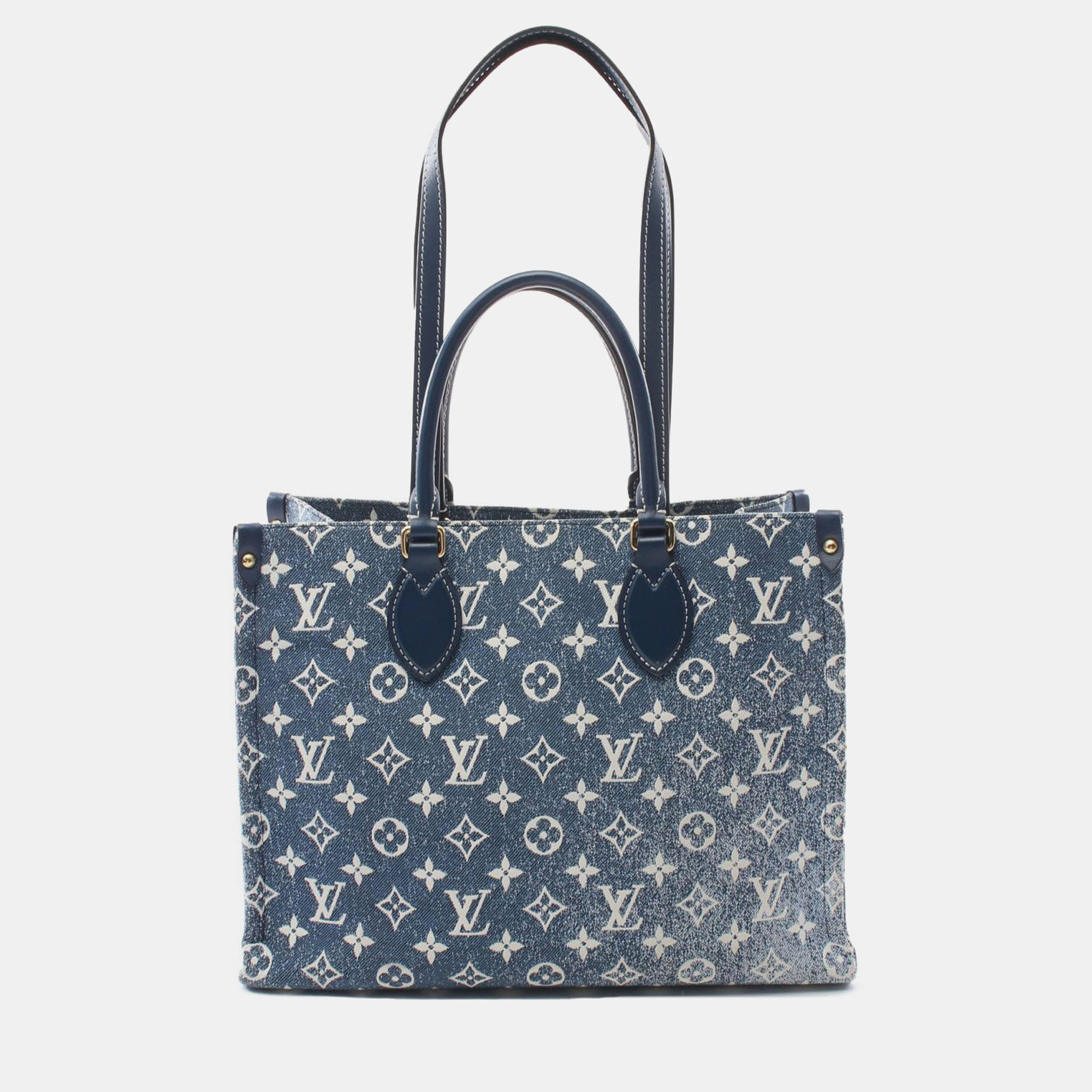 

Louis Vuitton Blue Monogram Denim Onthego MM
