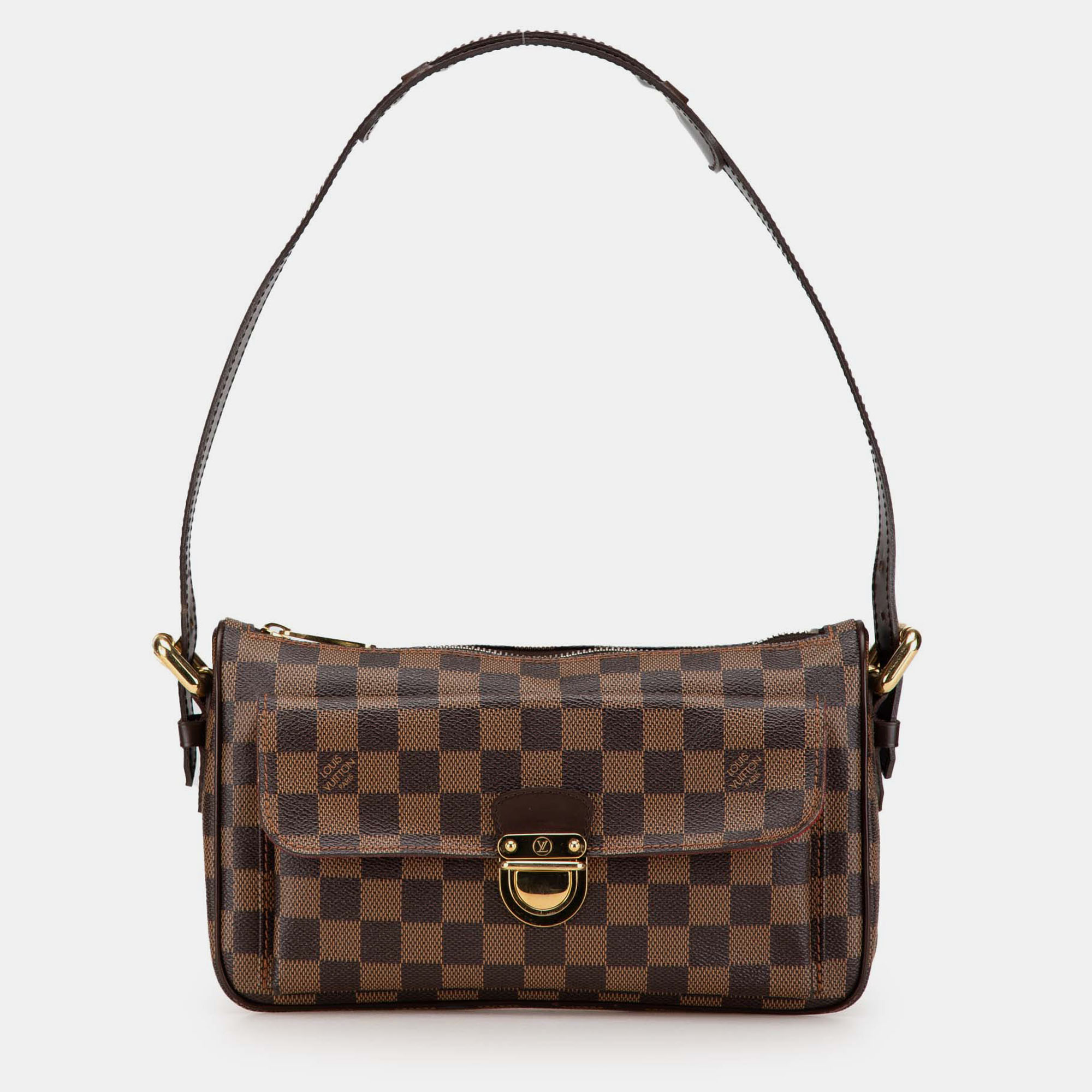 

Louis Vuitton Brown Damier Ebene Ravello GM
