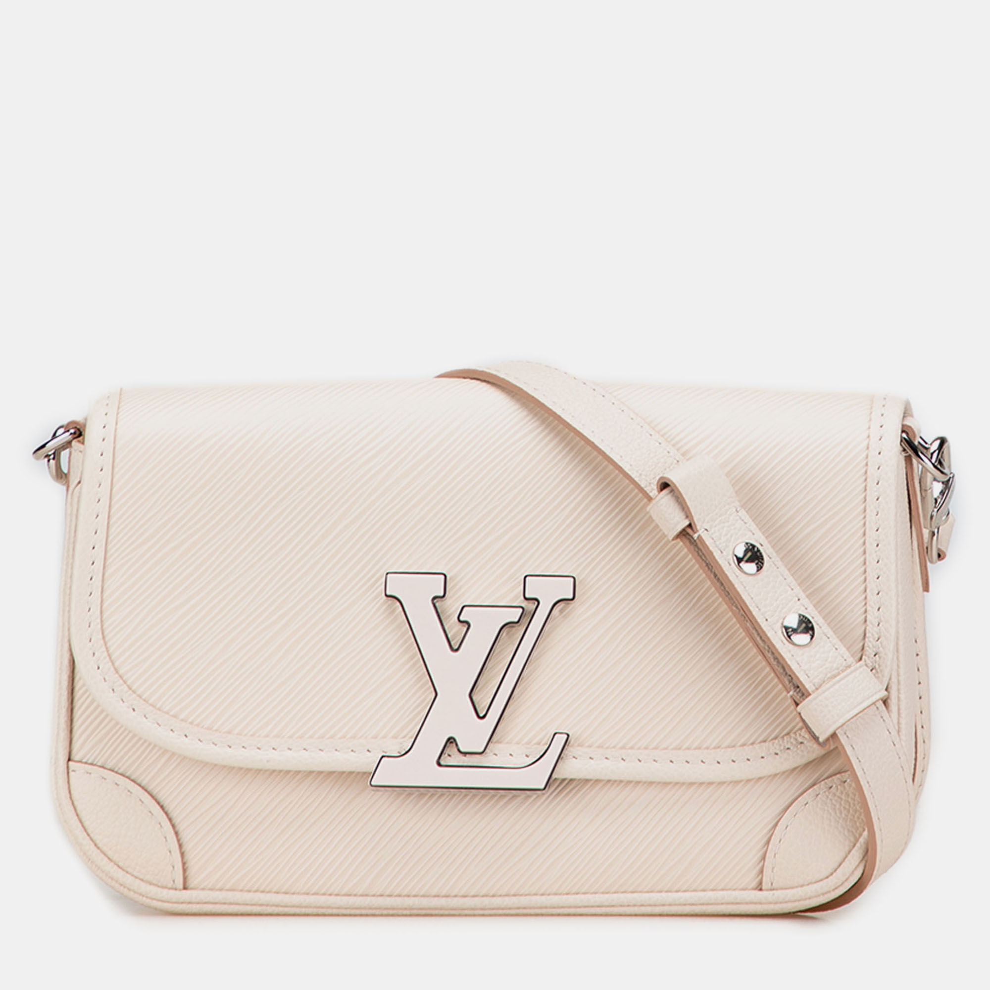 

Louis Vuitton White Epi Buci