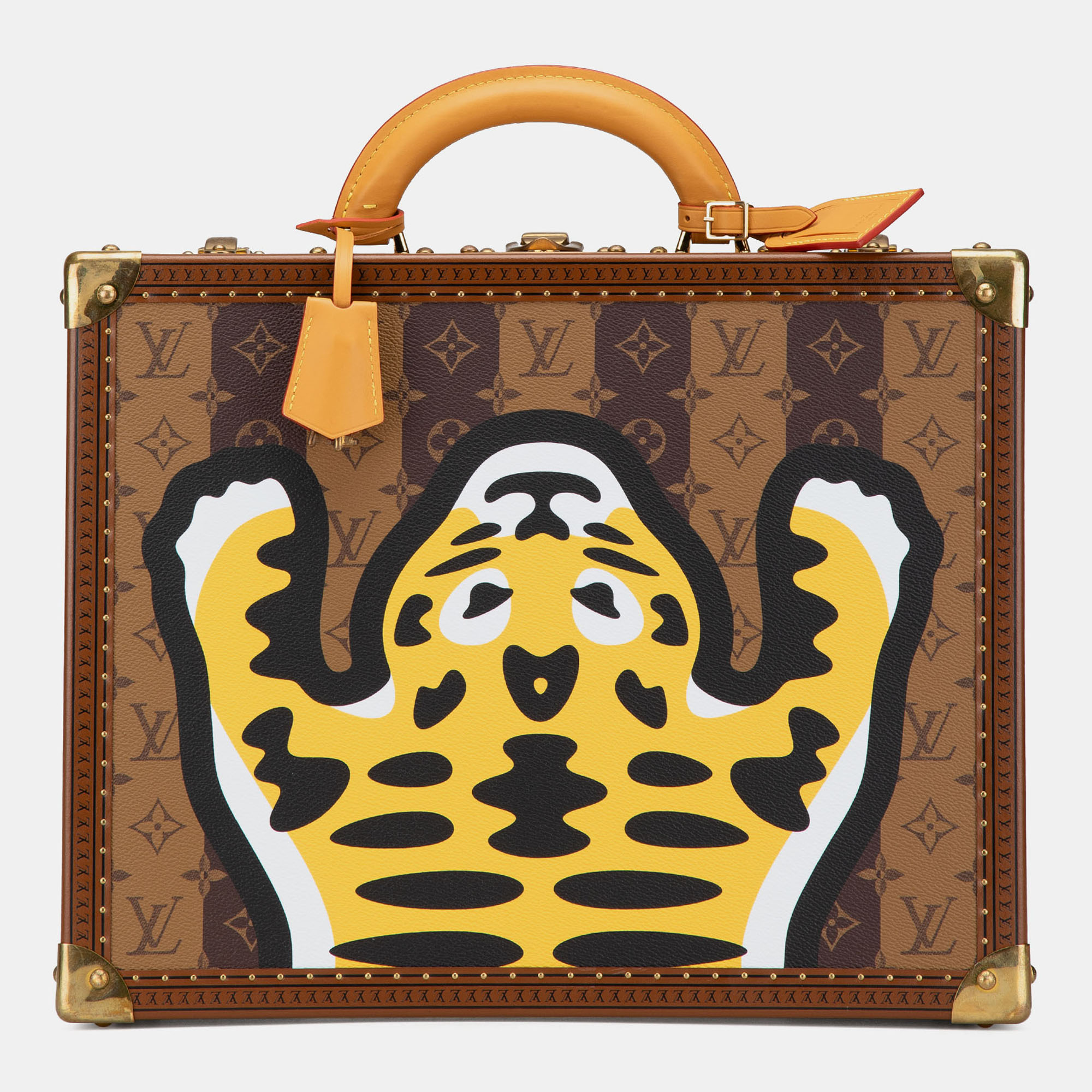 

Louis Vuitton Monogram Nigo Cotteville 40, Brown
