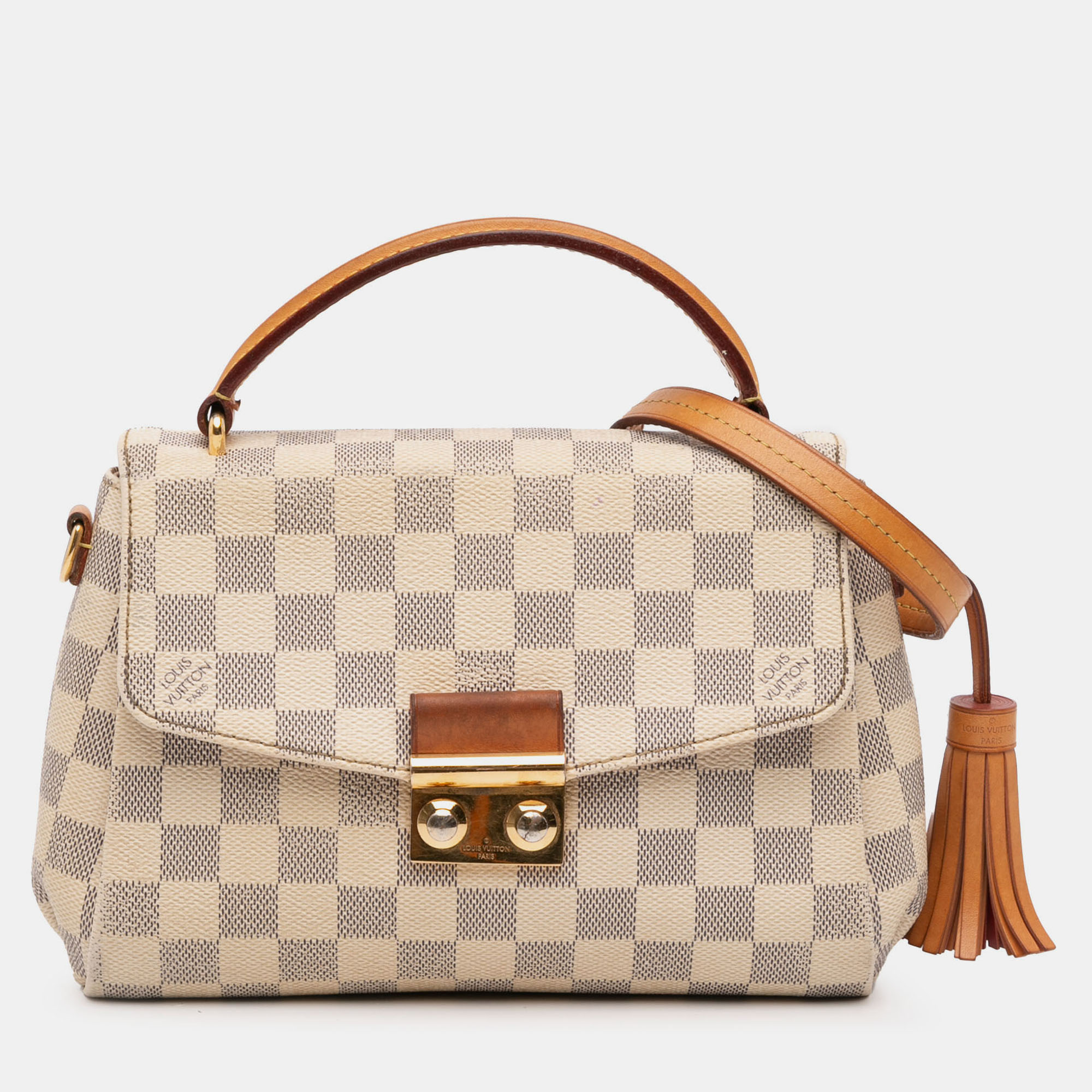 

Louis Vuitton White Damier Azur Croisette