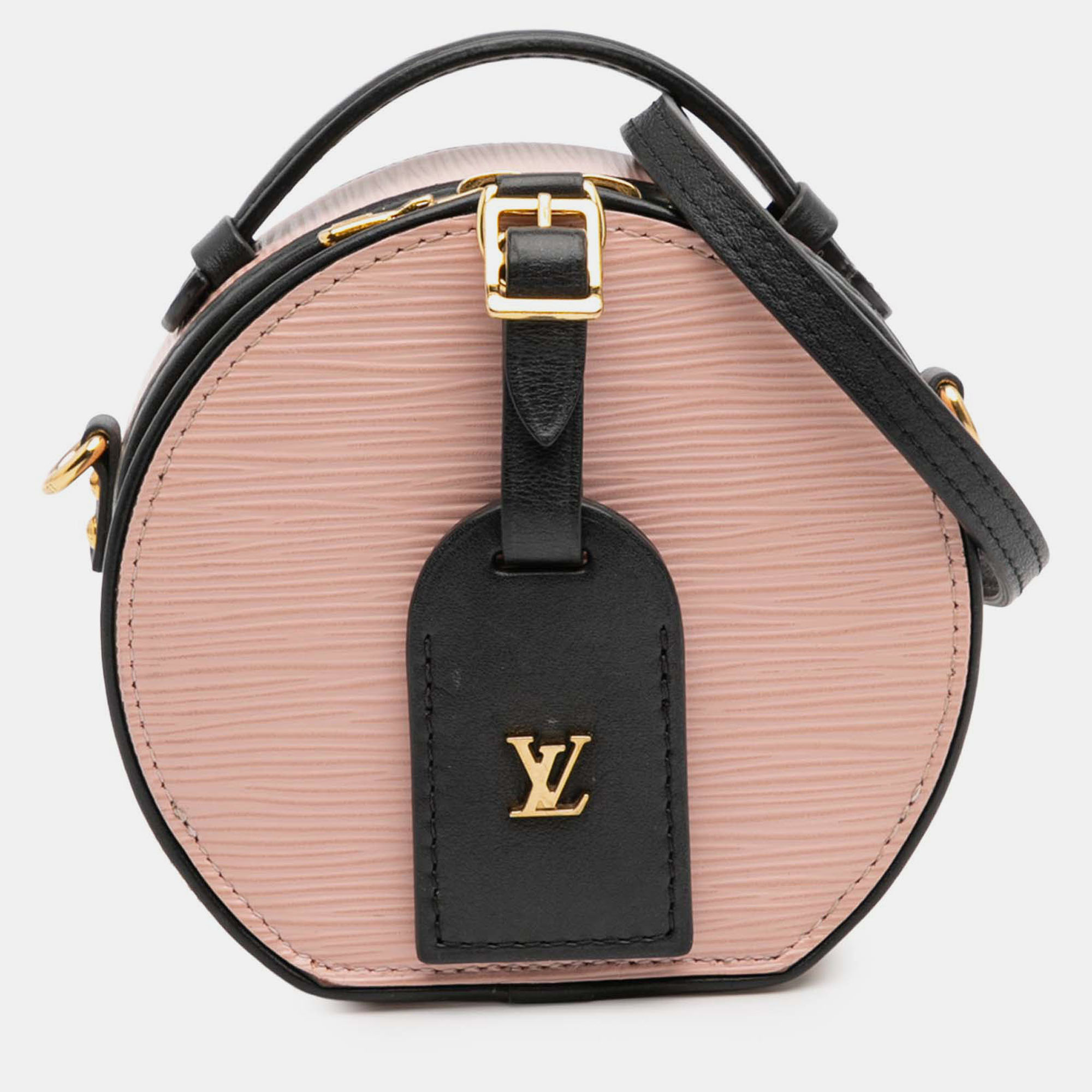 

Louis Vuitton Pink Epi Mini Boite Chapeau