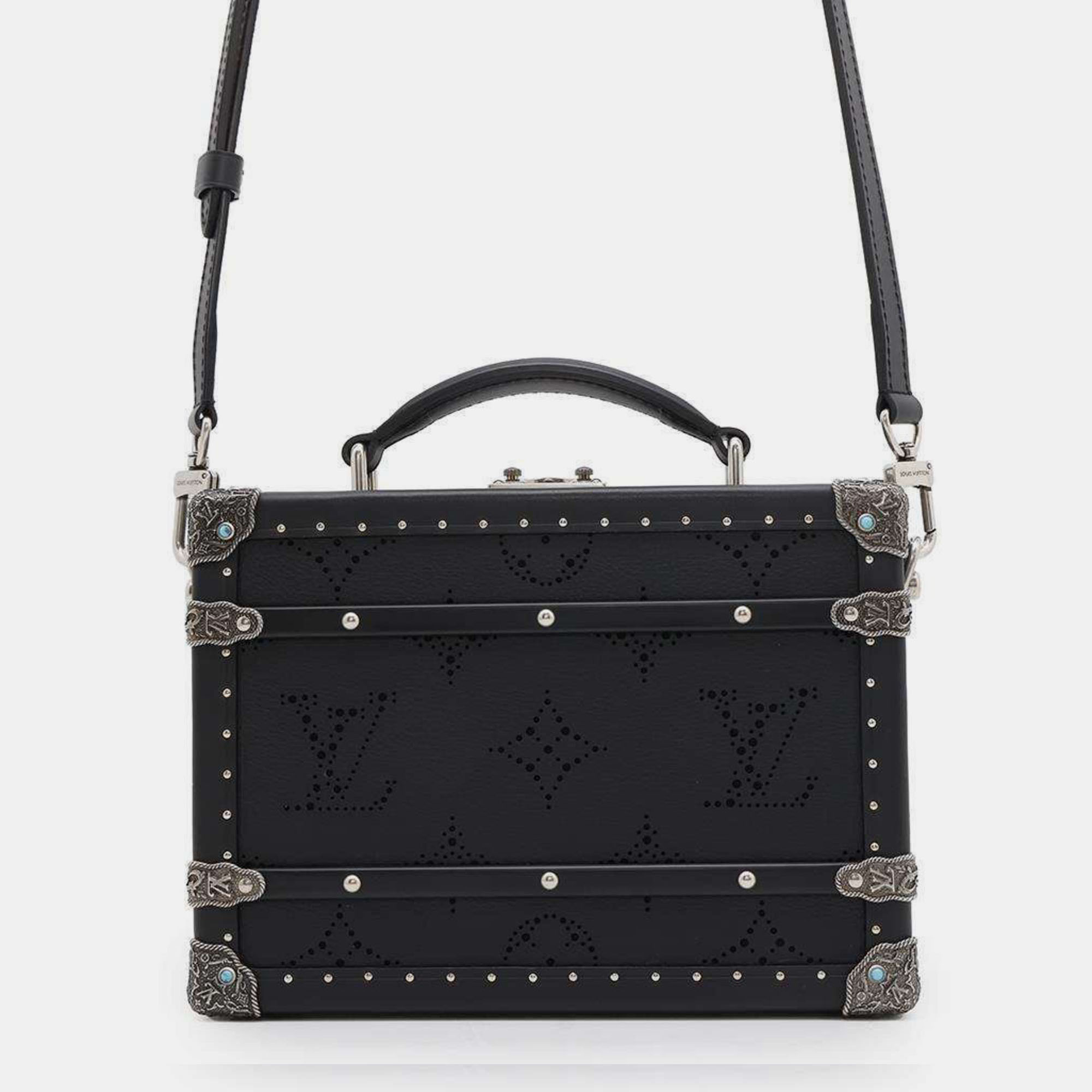 

Louis Vuitton Dart Handle Trunk Black Monogram Shoulder Bag