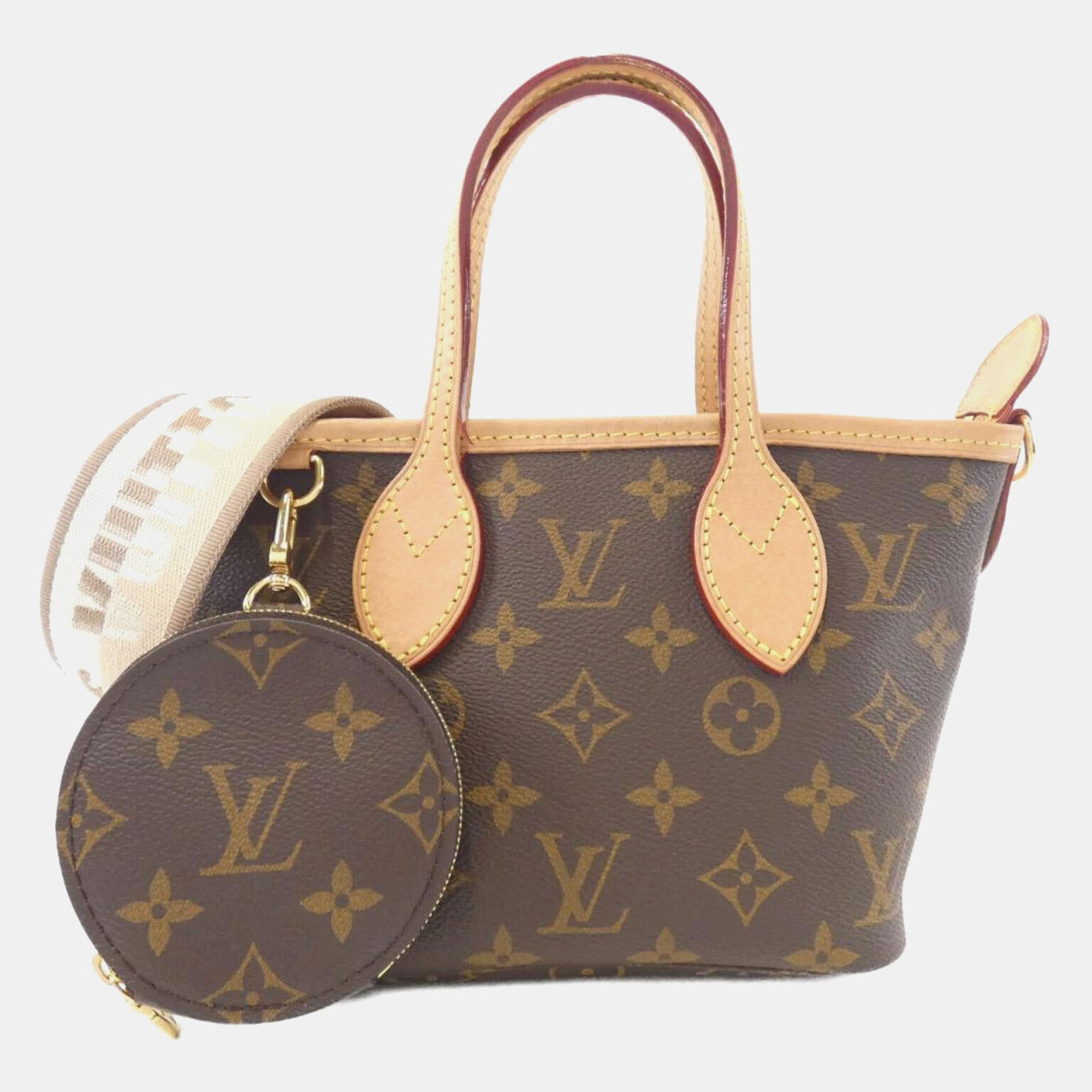 

Louis Vuitton Monogram Neverfull Bb Handbag, Brown