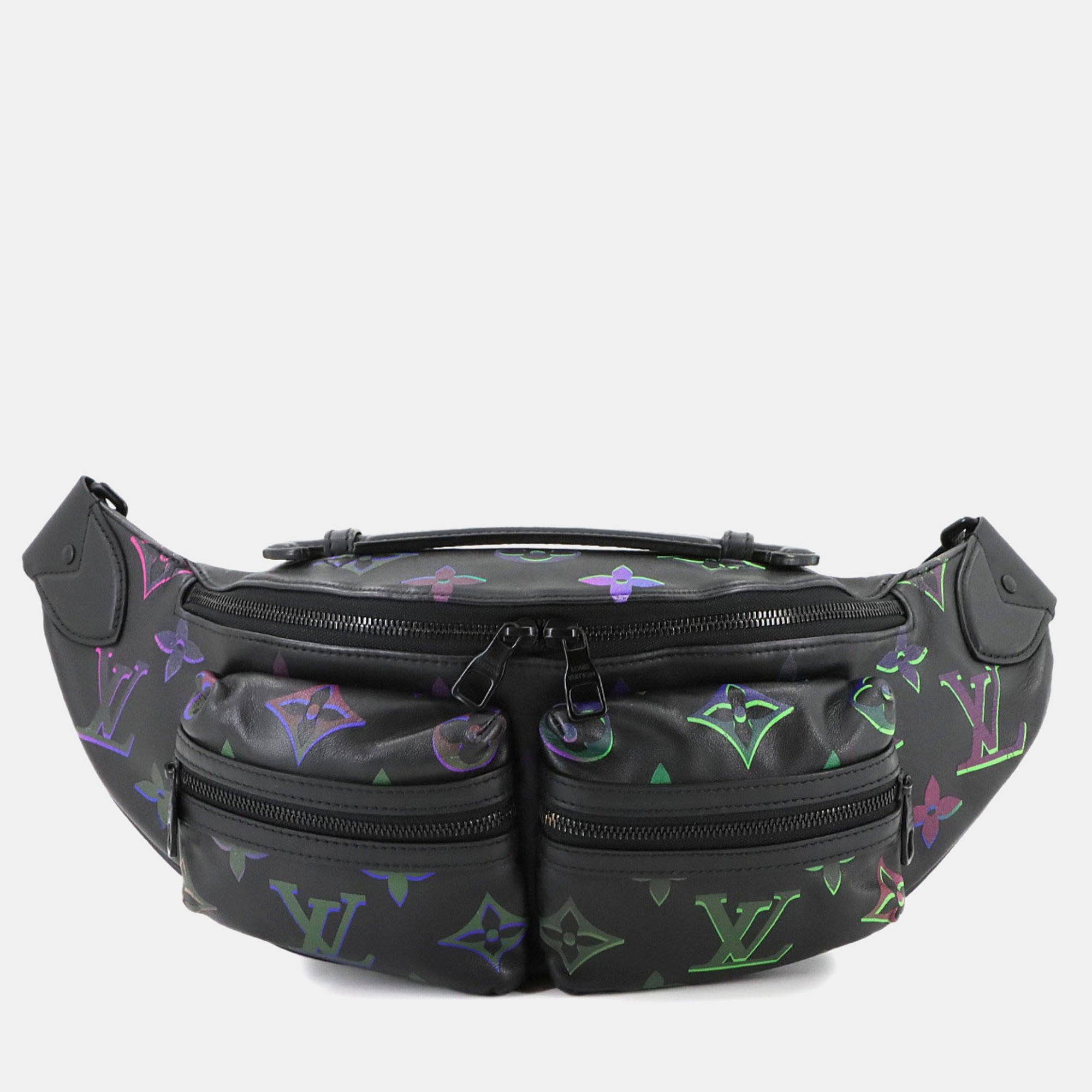 

Louis Vuitton Monogram Spotlight Comet Bum Bag Body Leather Black Boris Bumbag