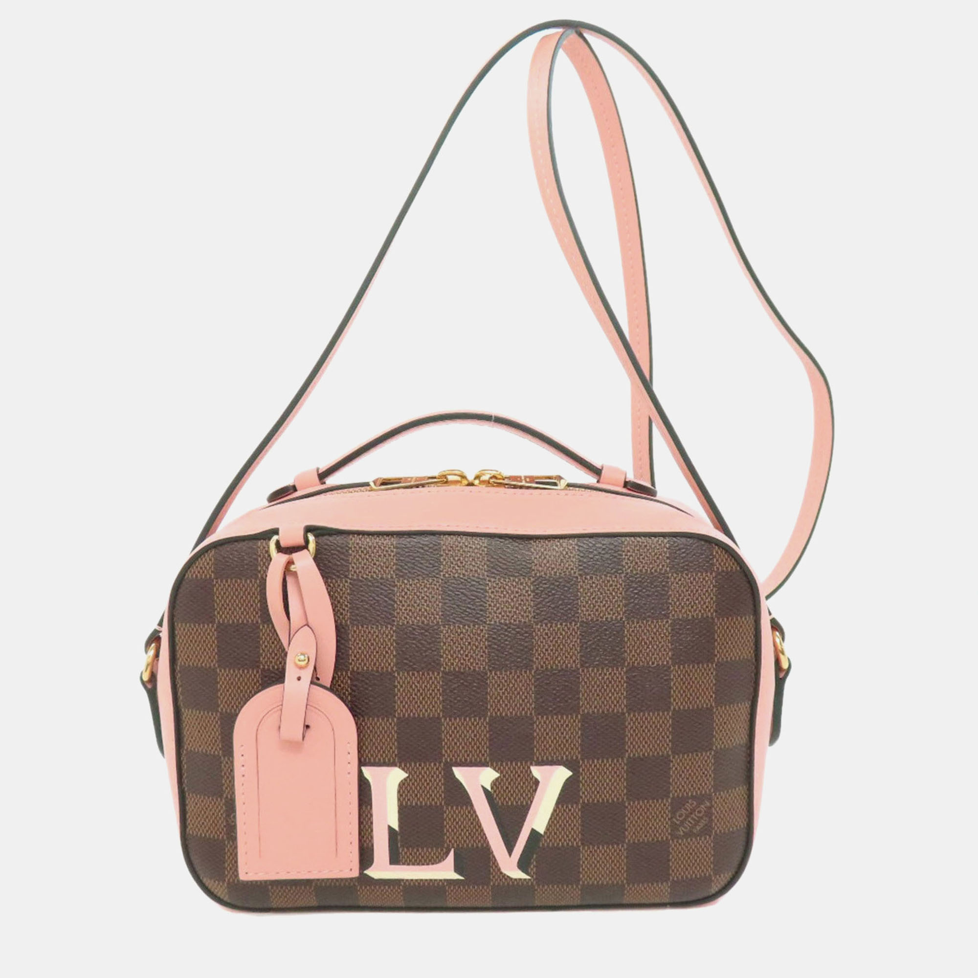 

Louis Vuitton Santa Monica Damier Canvas Shoulder Bag, Brown