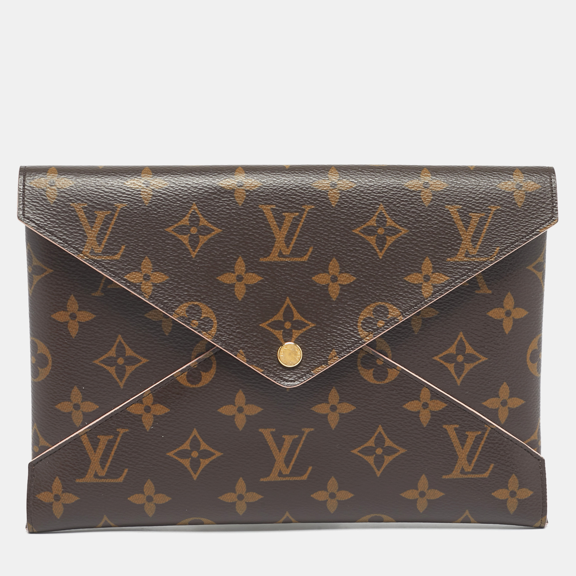 

Louis Vuitton Monogram Canvas Kirigami Pochette, Brown