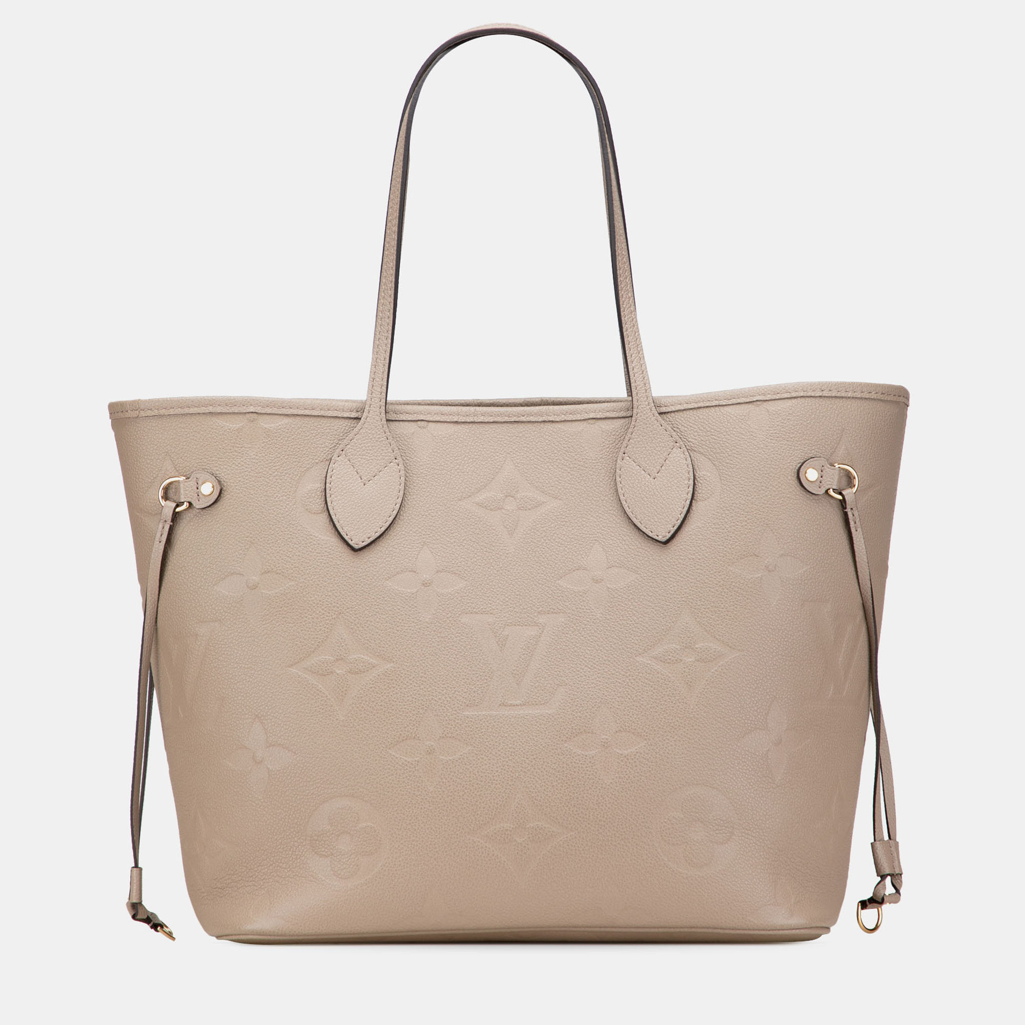 

Louis Vuitton Beige Monogram Giant Empreinte Neverfull MM