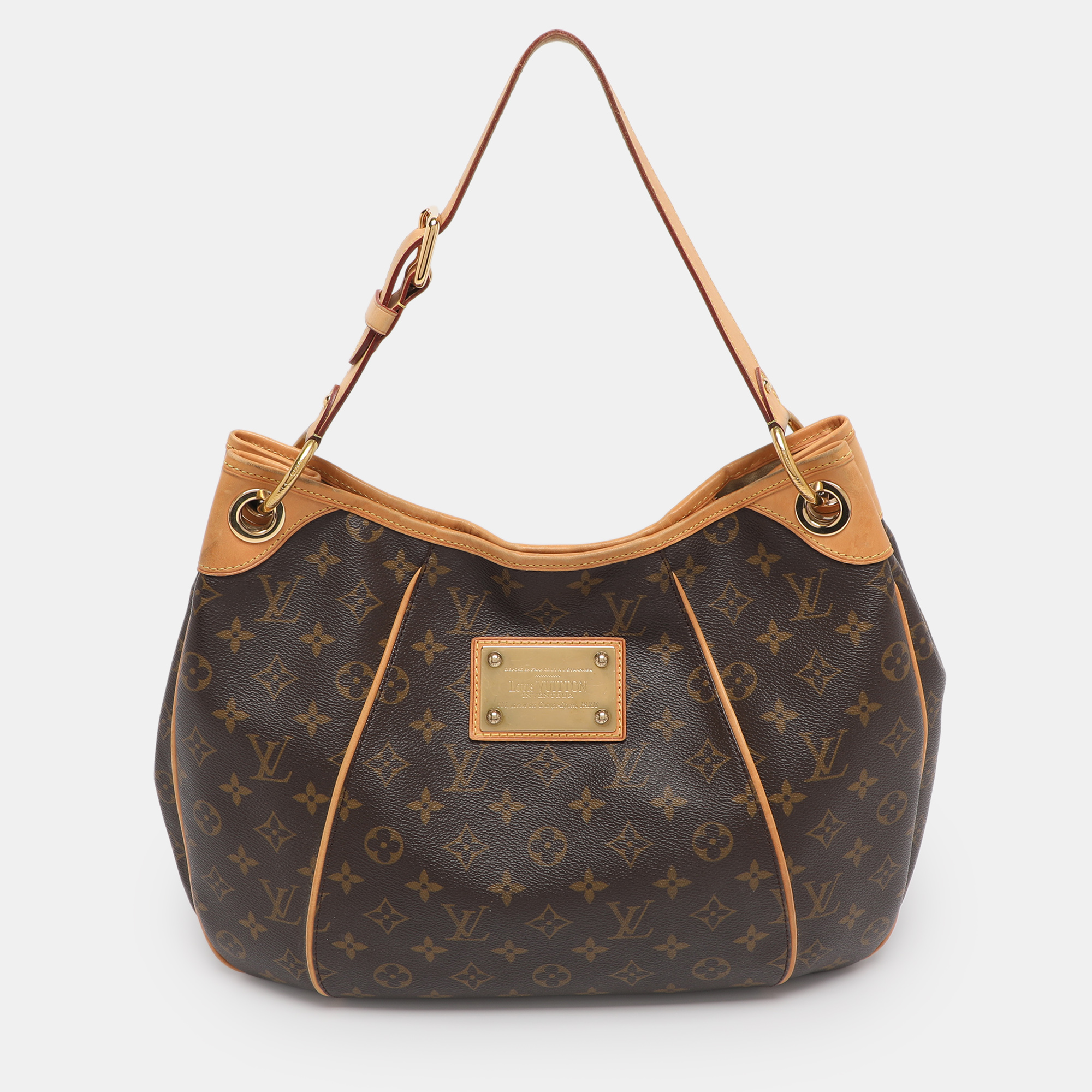 

Louis Vuitton Monogram Canvas Galliera PM Bag, Brown