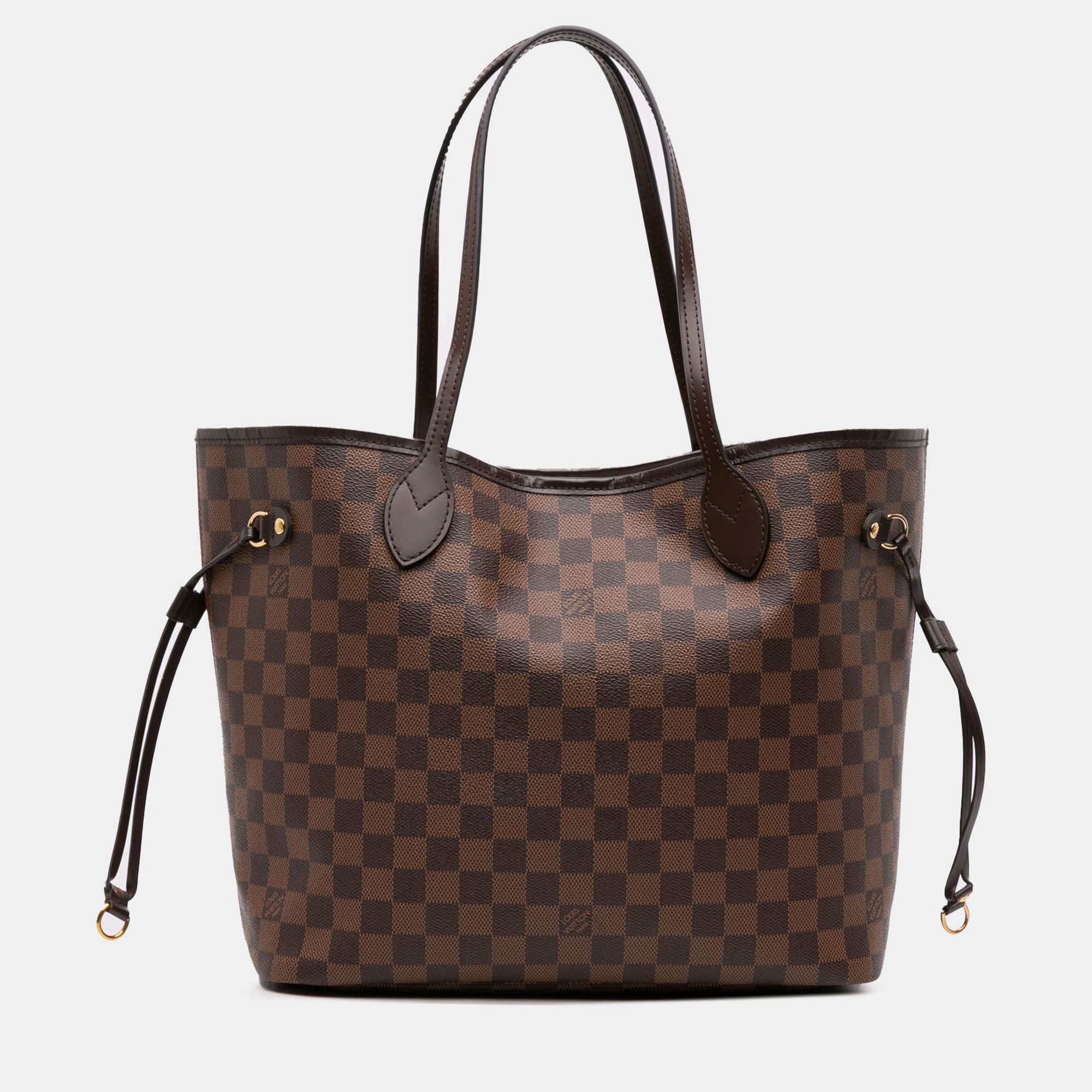 

Louis Vuitton Brown Damier Ebene Neverfull MM