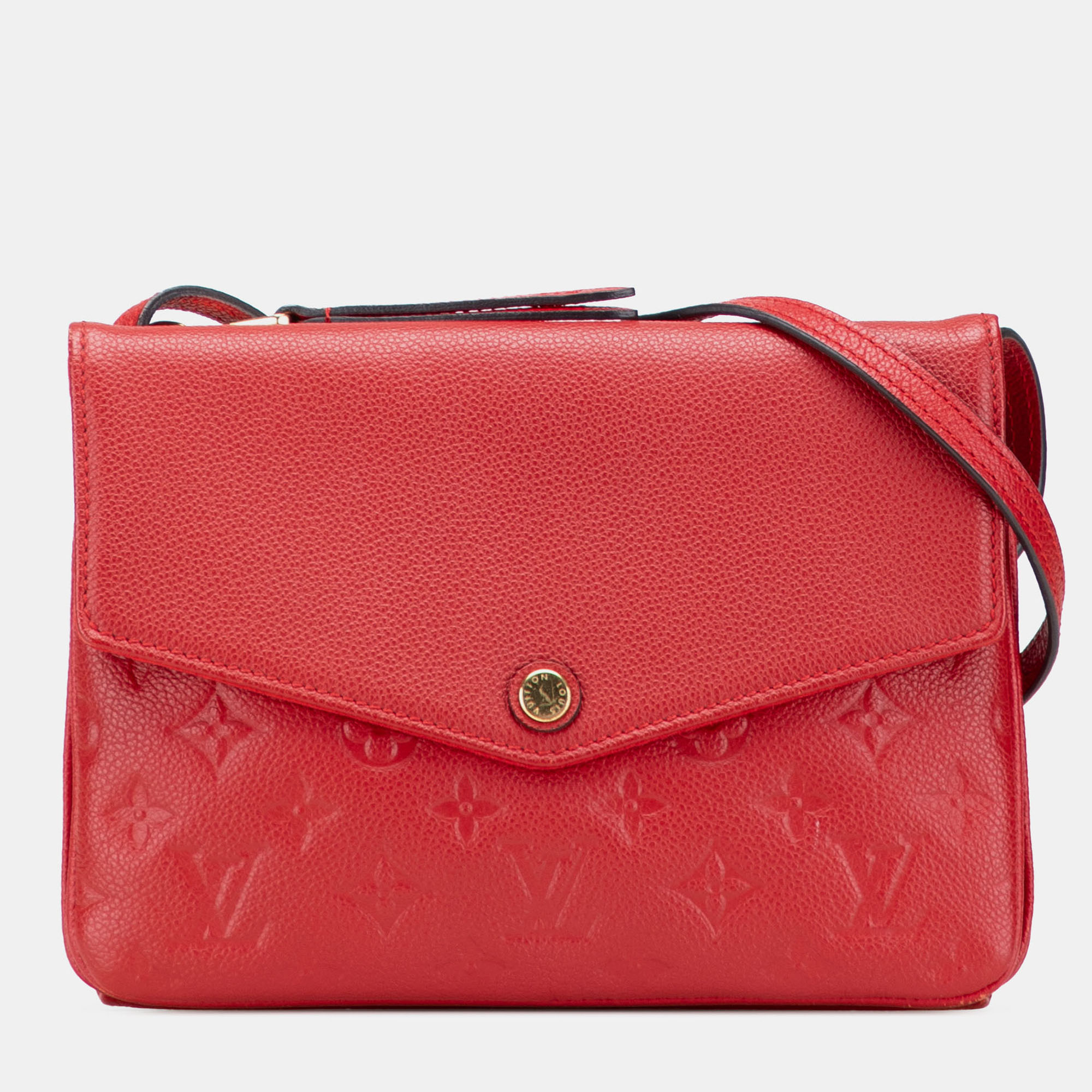 

Louis Vuitton Red Monogram Empreinte Twice