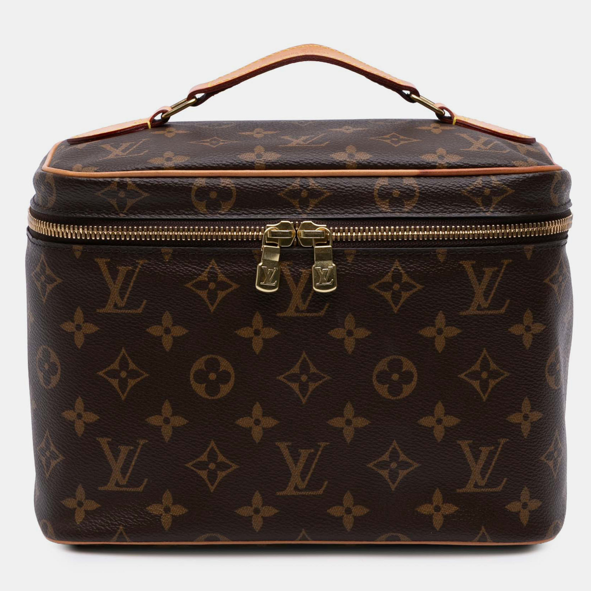 

Louis Vuitton Brown Monogram Nice BB Vanity Case
