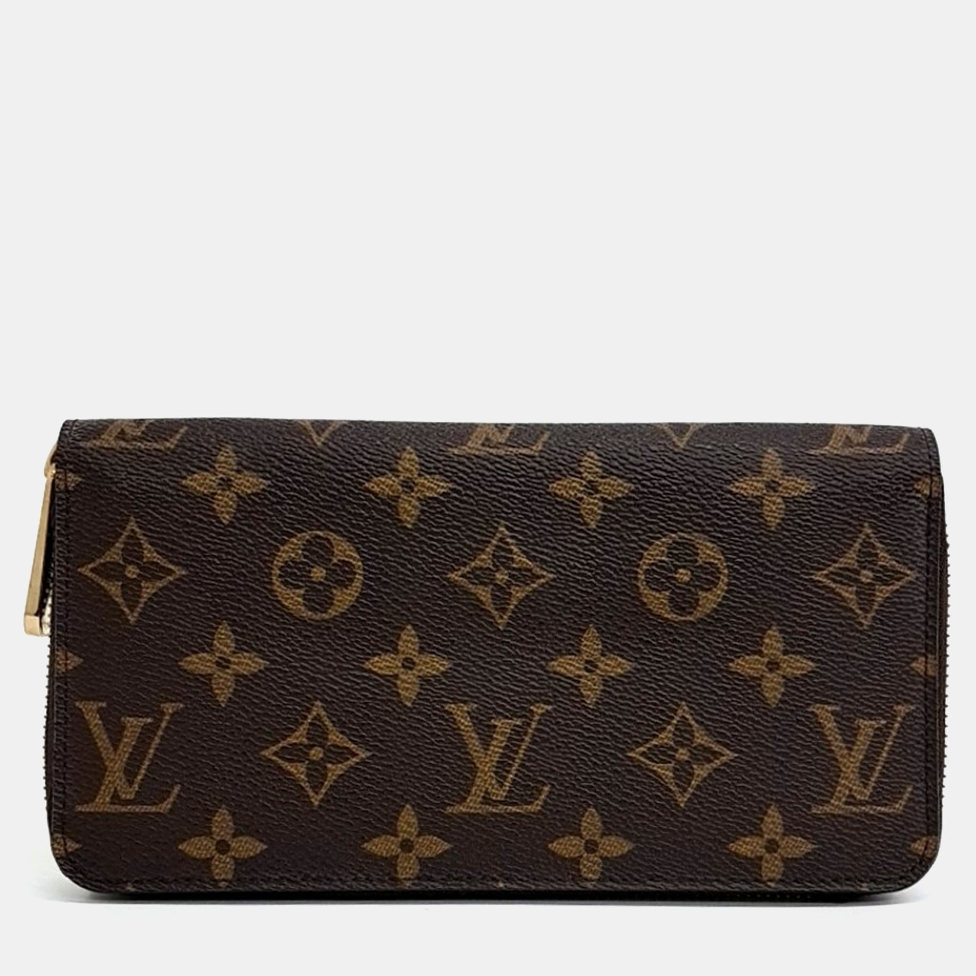 

Louis Vuitton Brown PVC Monogram Zippy Wallet
