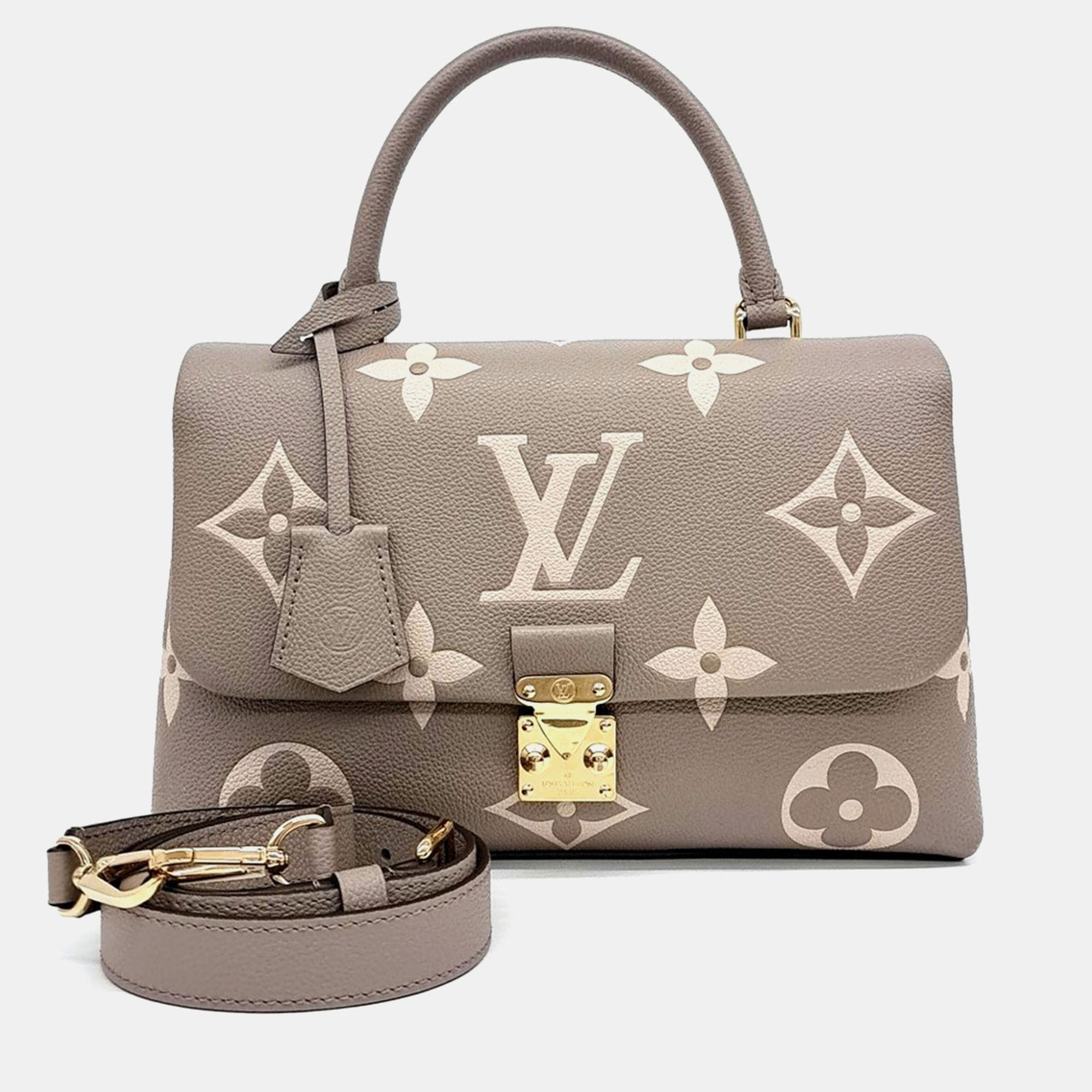 

Louis Vuitton Beige Leather Empreinte Madeleine MM