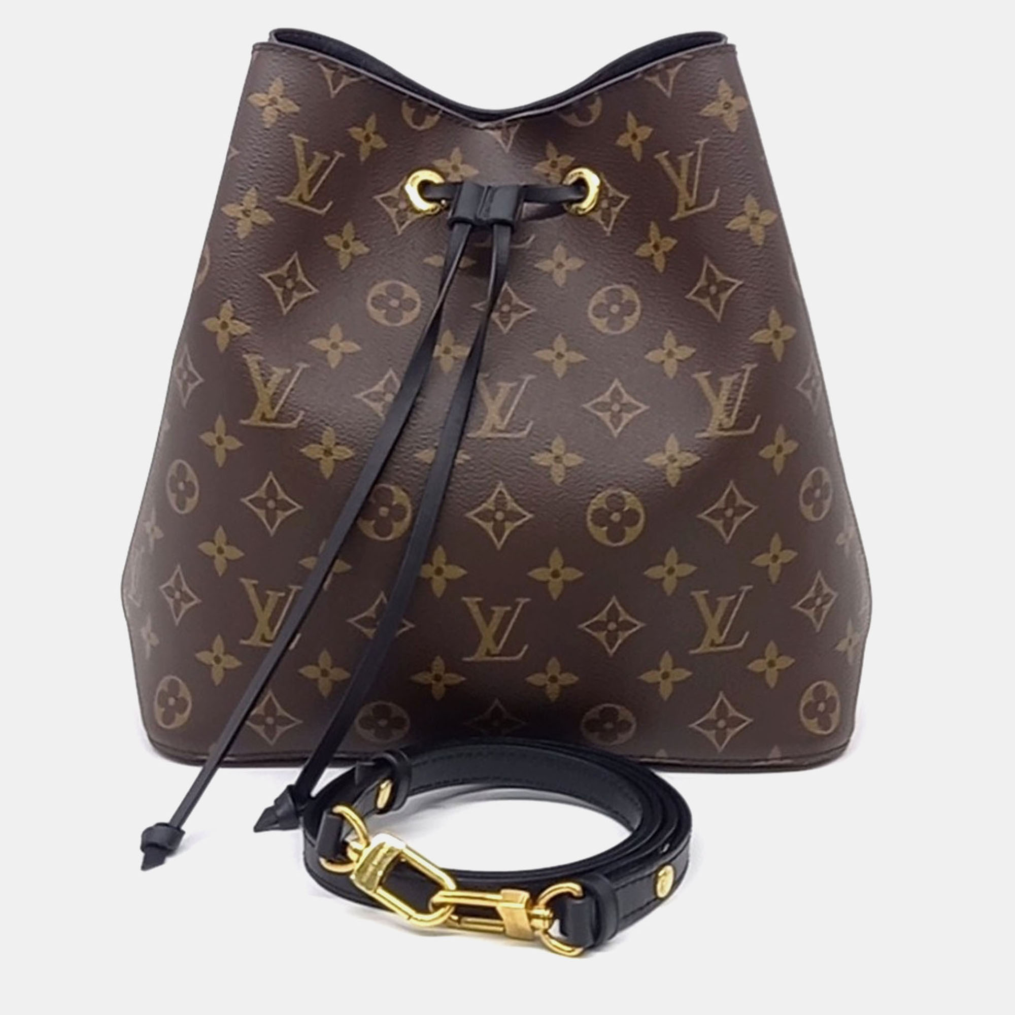 

Louis Vuitton Brown Coated Canvas Monogram Neonoe MM