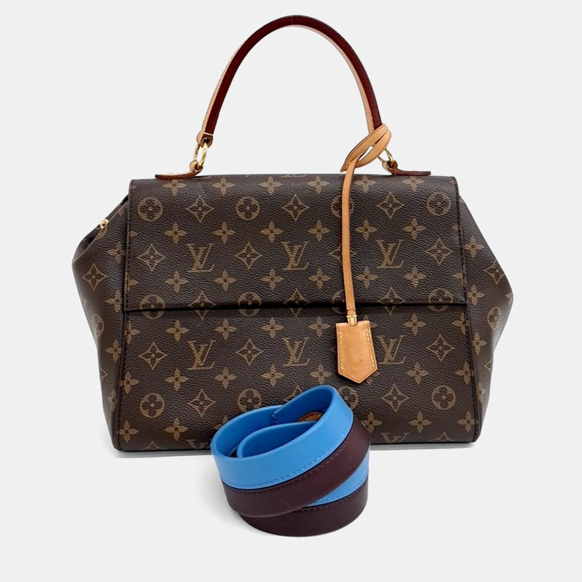 

Louis Vuitton Brown PVC Cluny MM