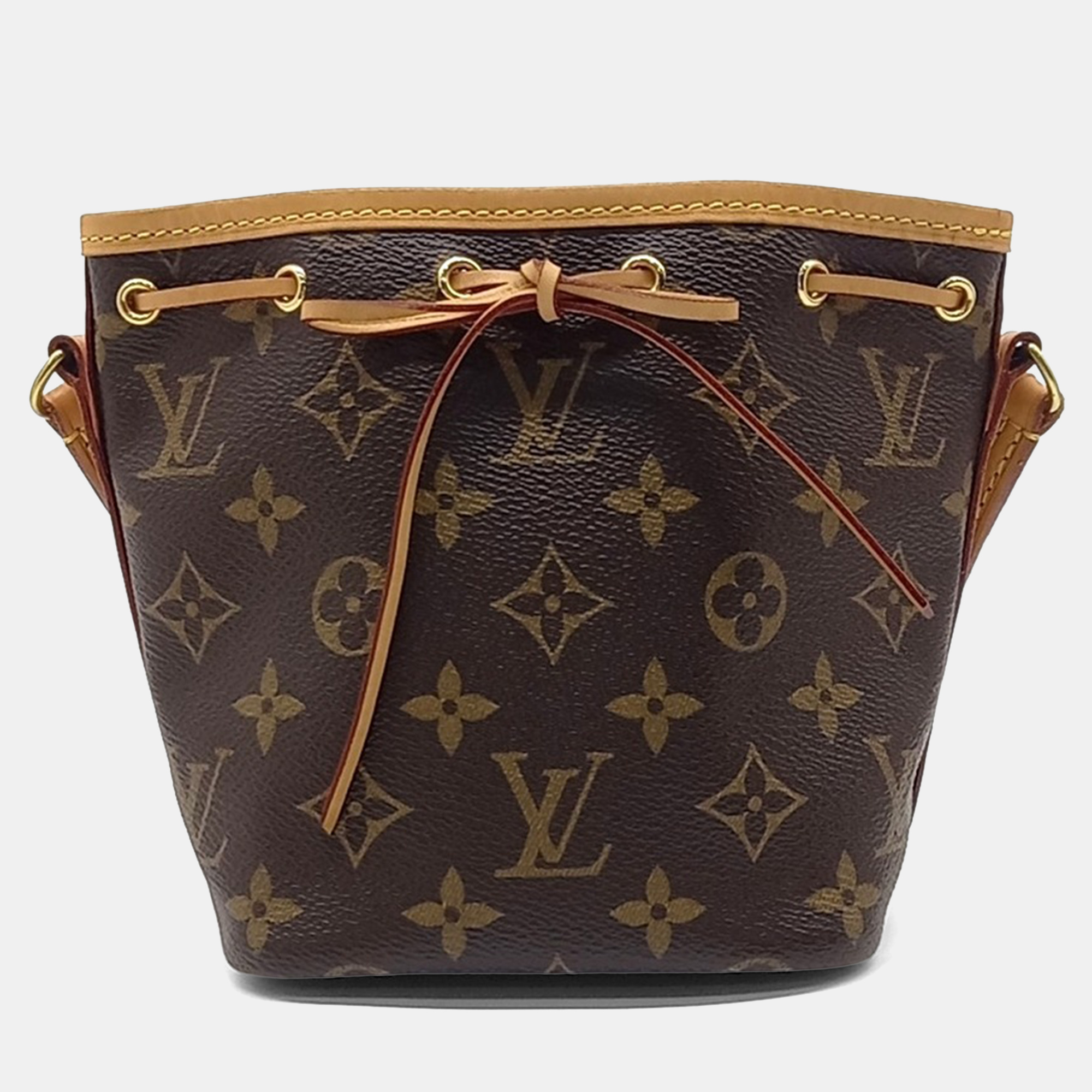 

Louis Vuitton Brown Canvas Nano Noe