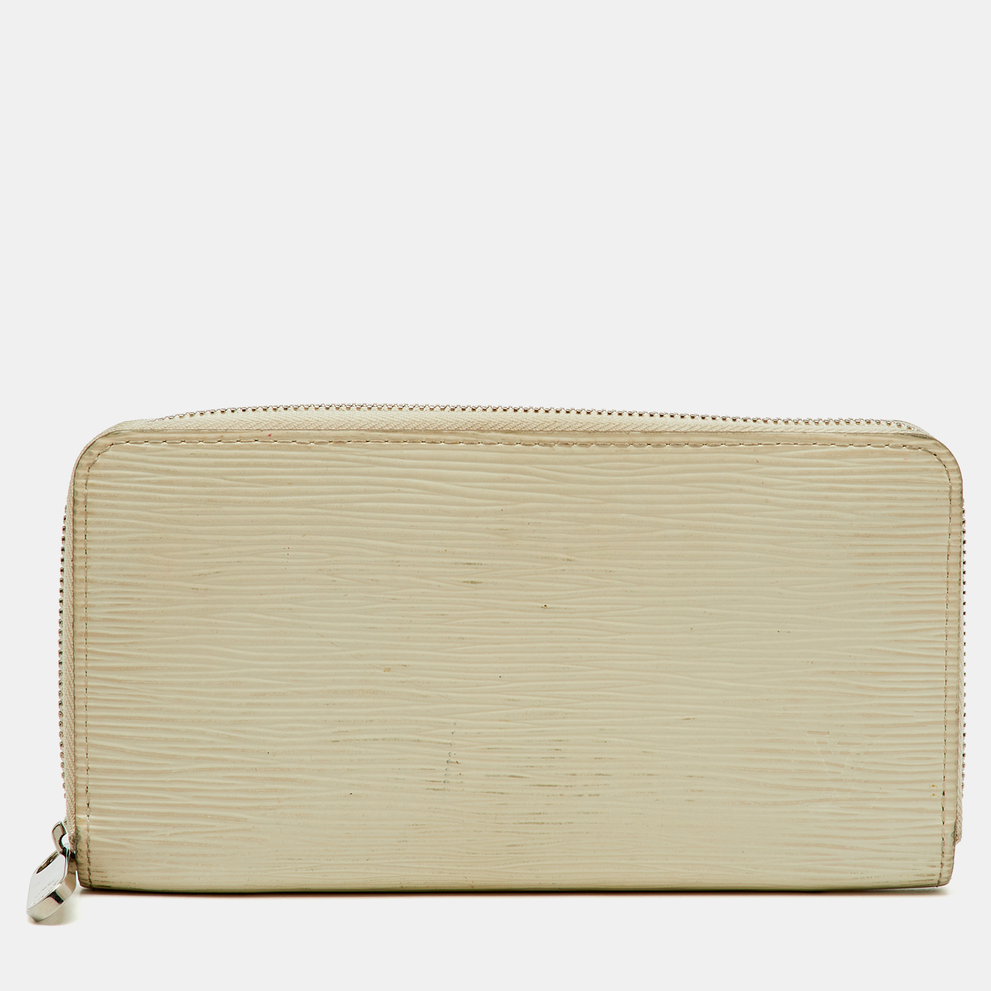 

Louis Vuitton Ivorie Epi Leather Zippy Wallet, White