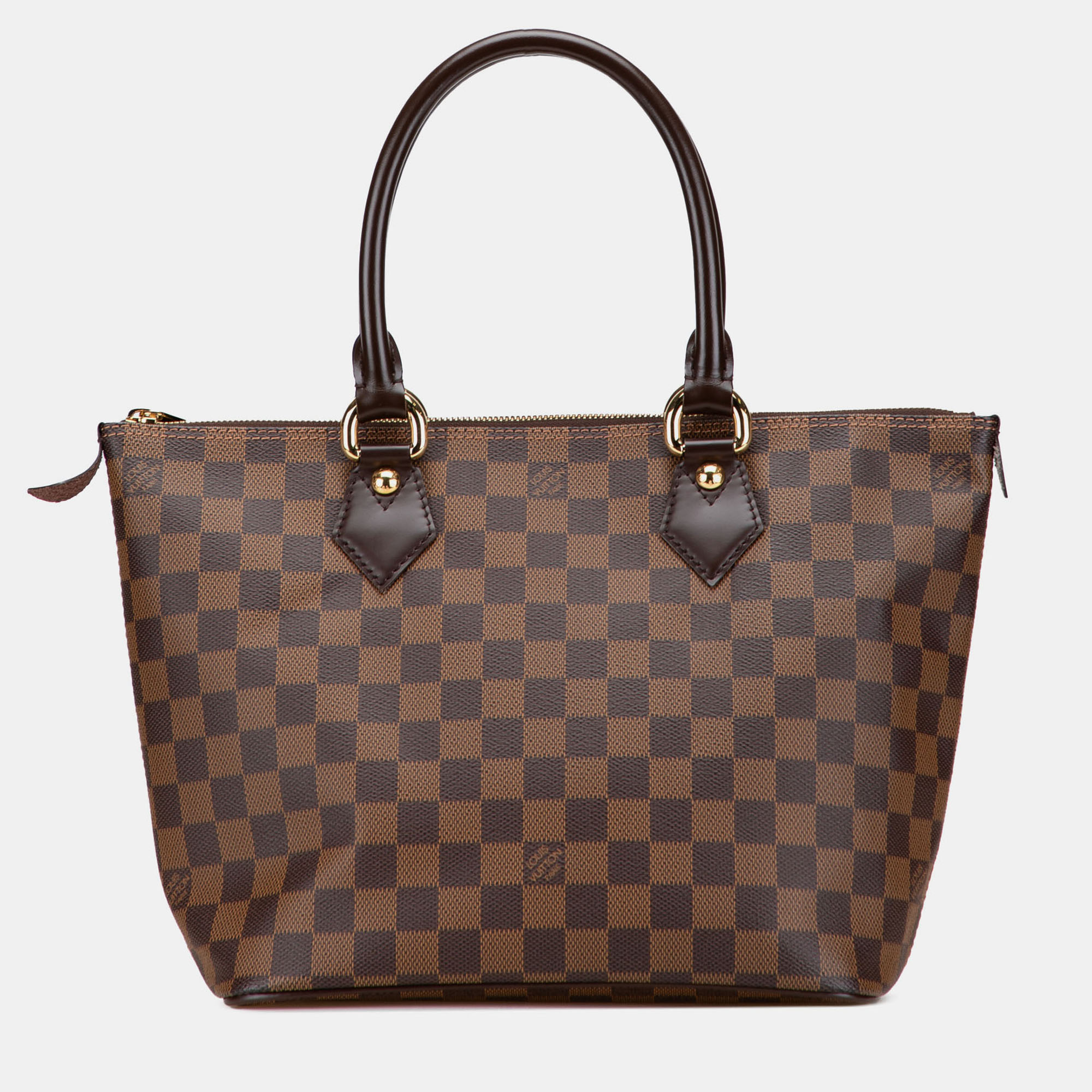

Louis Vuitton Brown Damier Ebene Saleya PM
