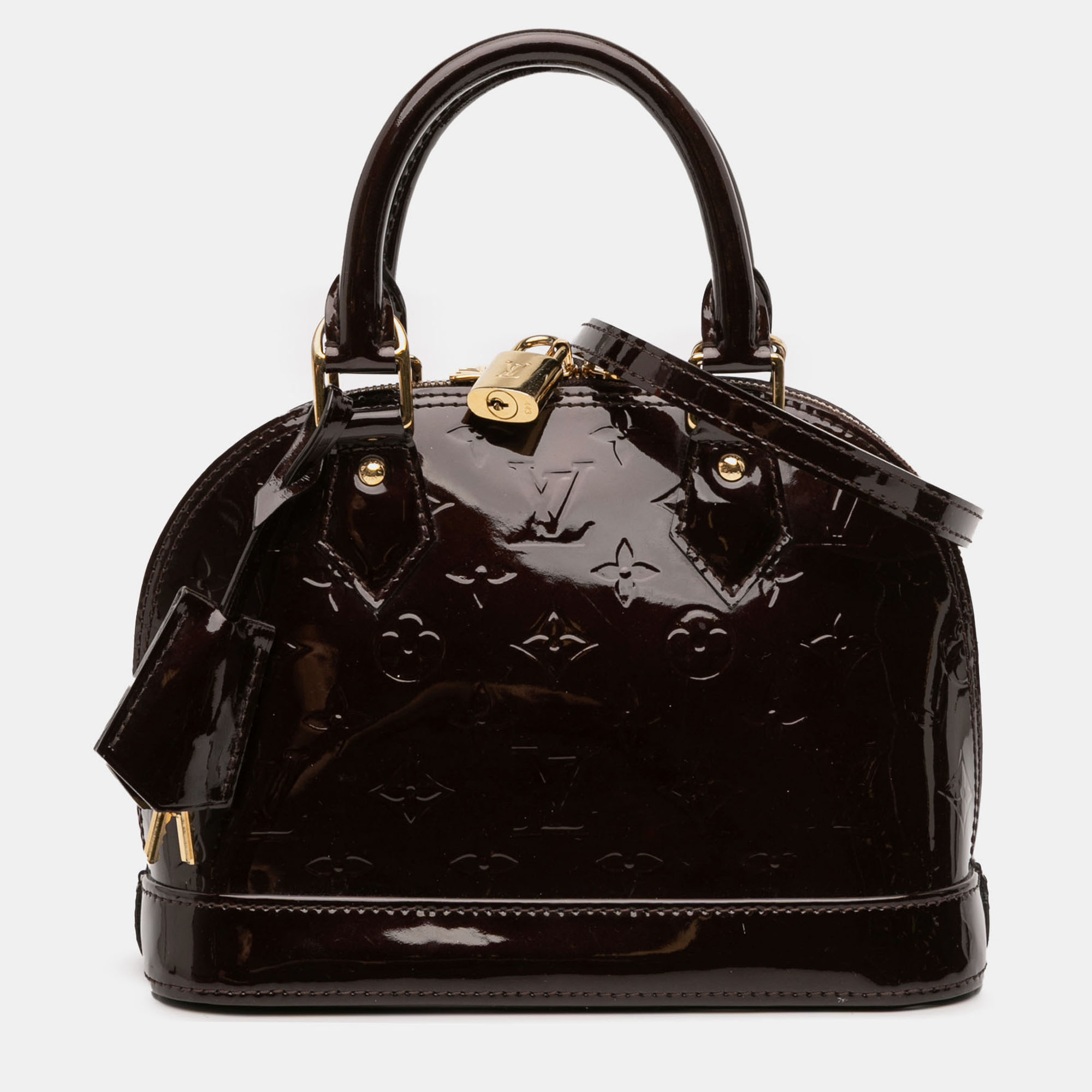 

Louis Vuitton Purple Monogram Vernis Alma BB