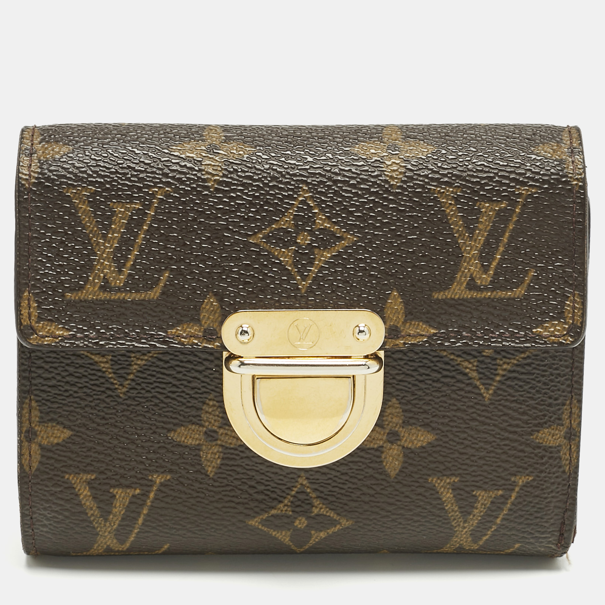 

Louis Vuitton Monogram Canvas Koala Wallet, Brown