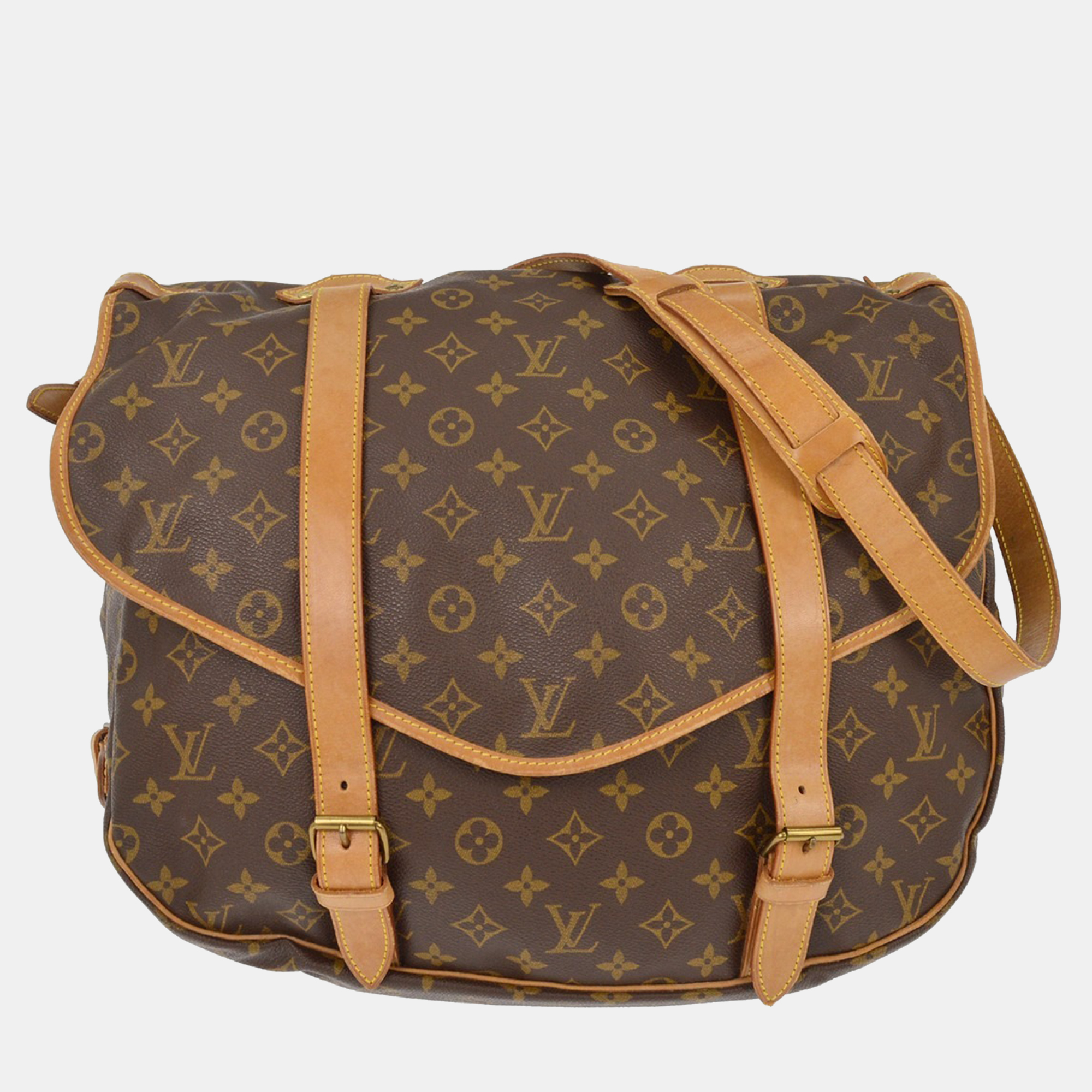 

Louis Vuitton Monogram Saumur 43 Messenger Bag, Brown