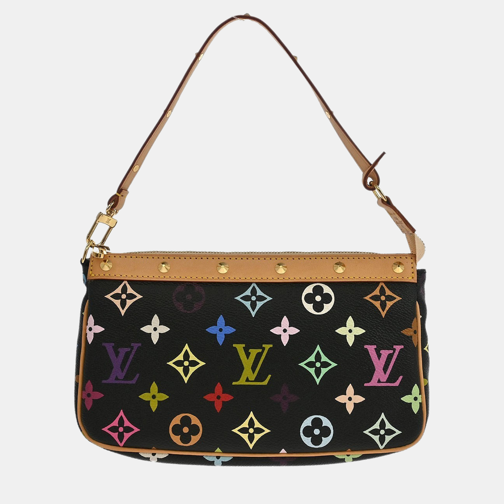 

Louis Vuitton Black Multicolor Pochette Accessoires