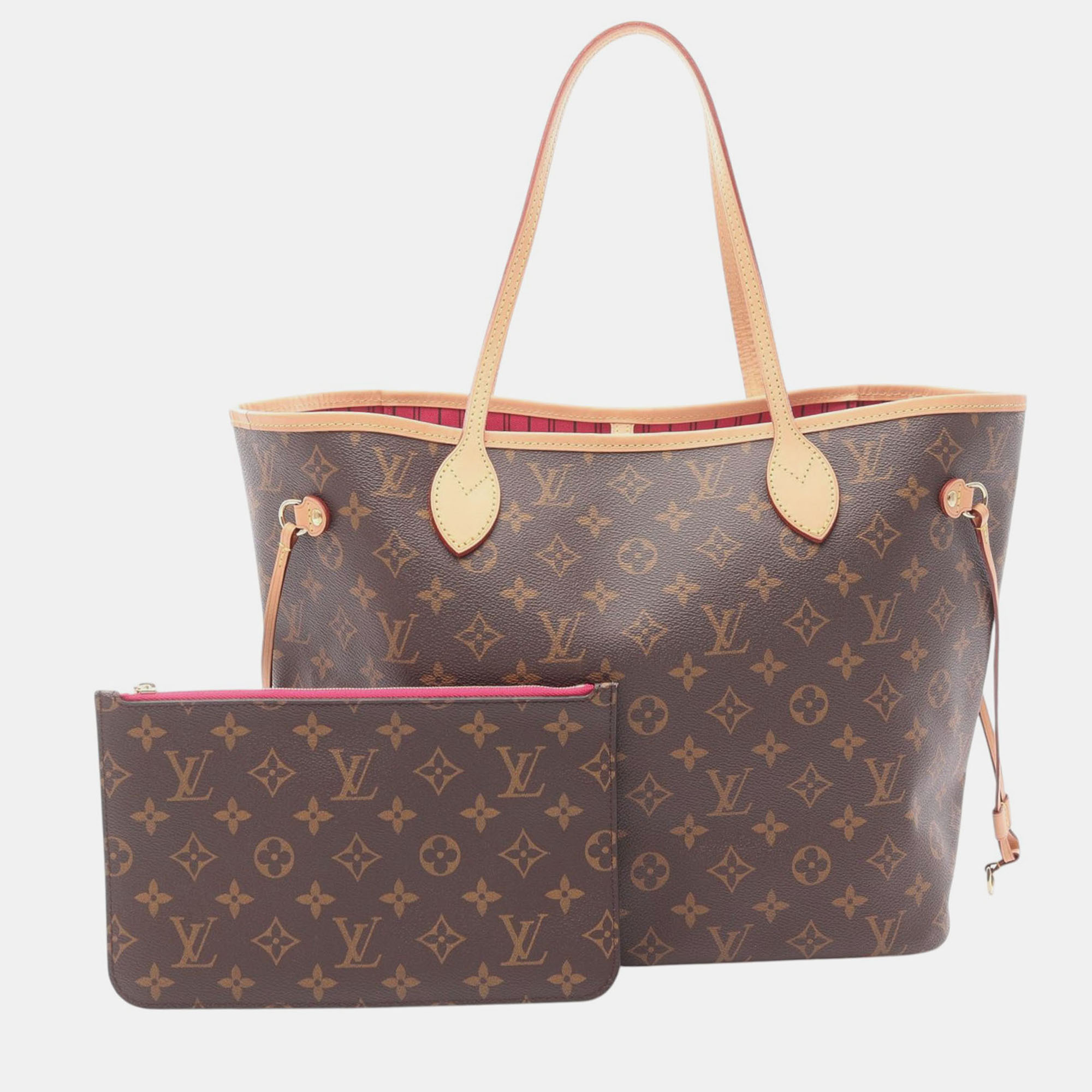 

Louis Vuitton Brown Monogram Neverfull MM