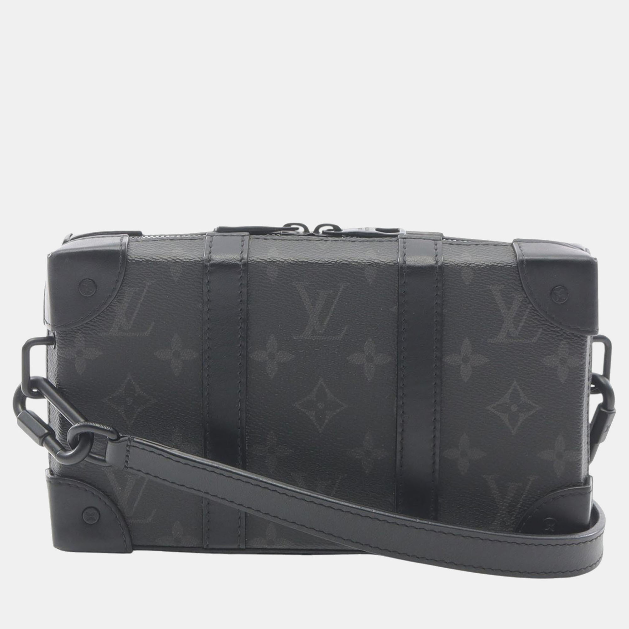 

Louis Vuitton Black Monogram Eclipse Soft Trunk Wallet Crossbody