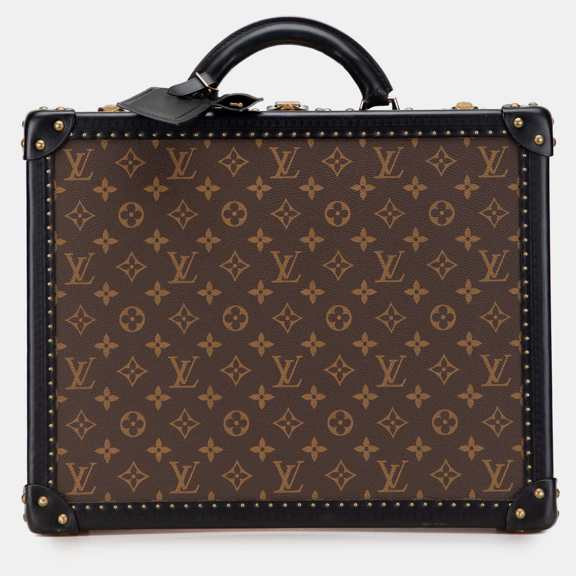 

Louis Vuitton Brown Monogram Reverse Cotteville 40