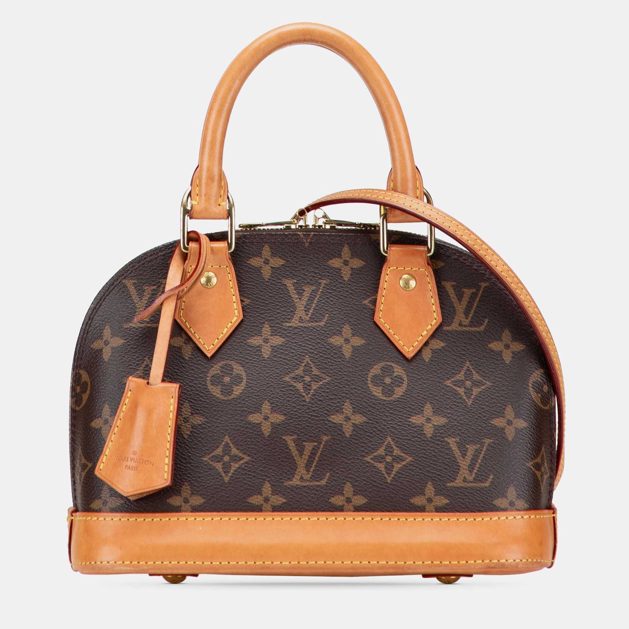 

Louis Vuitton Brown Monogram Alma BB